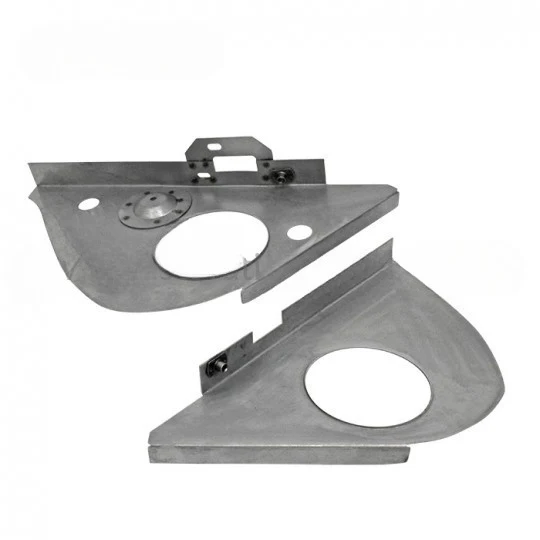 Left and Right Pedal Board Support Pair for Porsche 356 Pre A