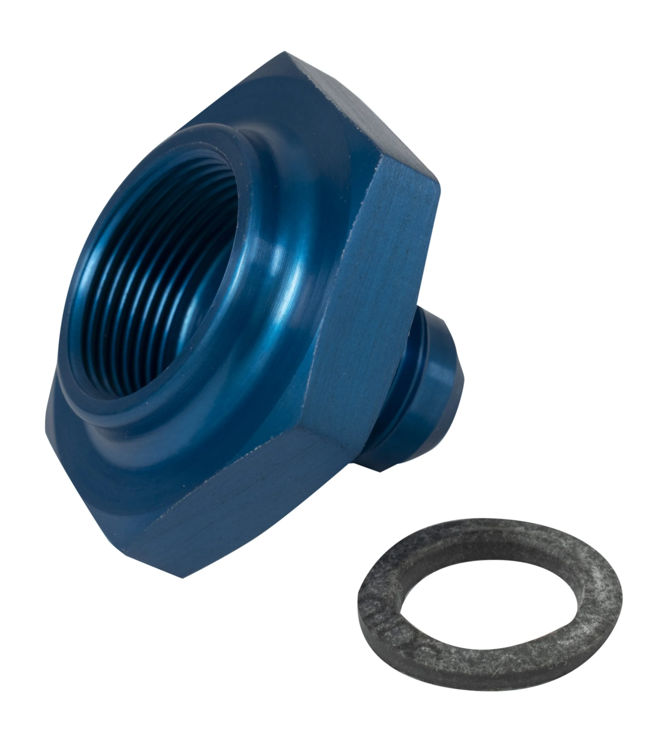 Low Profile Fuel Tank and 6 Adapter - Blue
