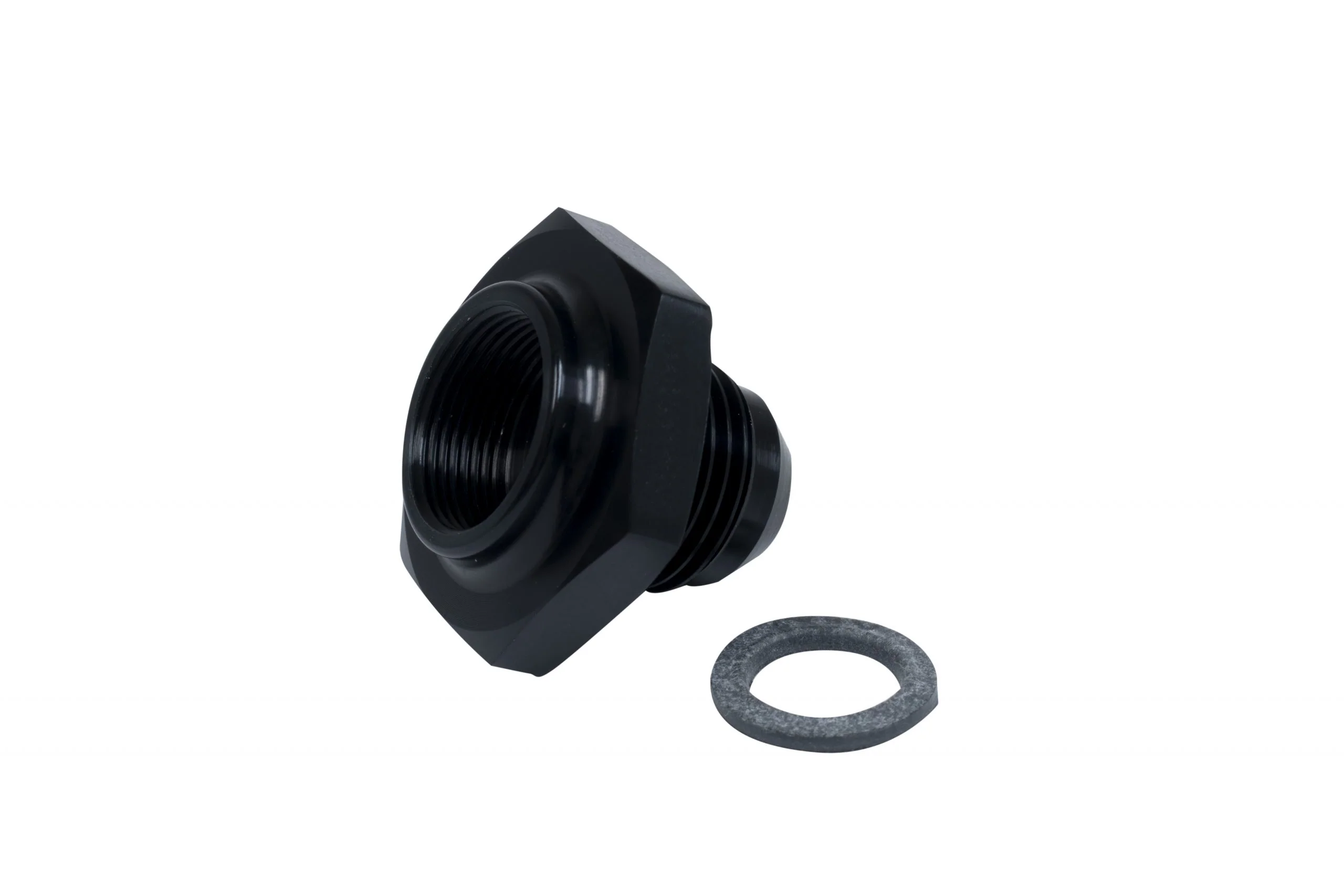 Low Profile Fuel Tank and 8 Adapter - Black