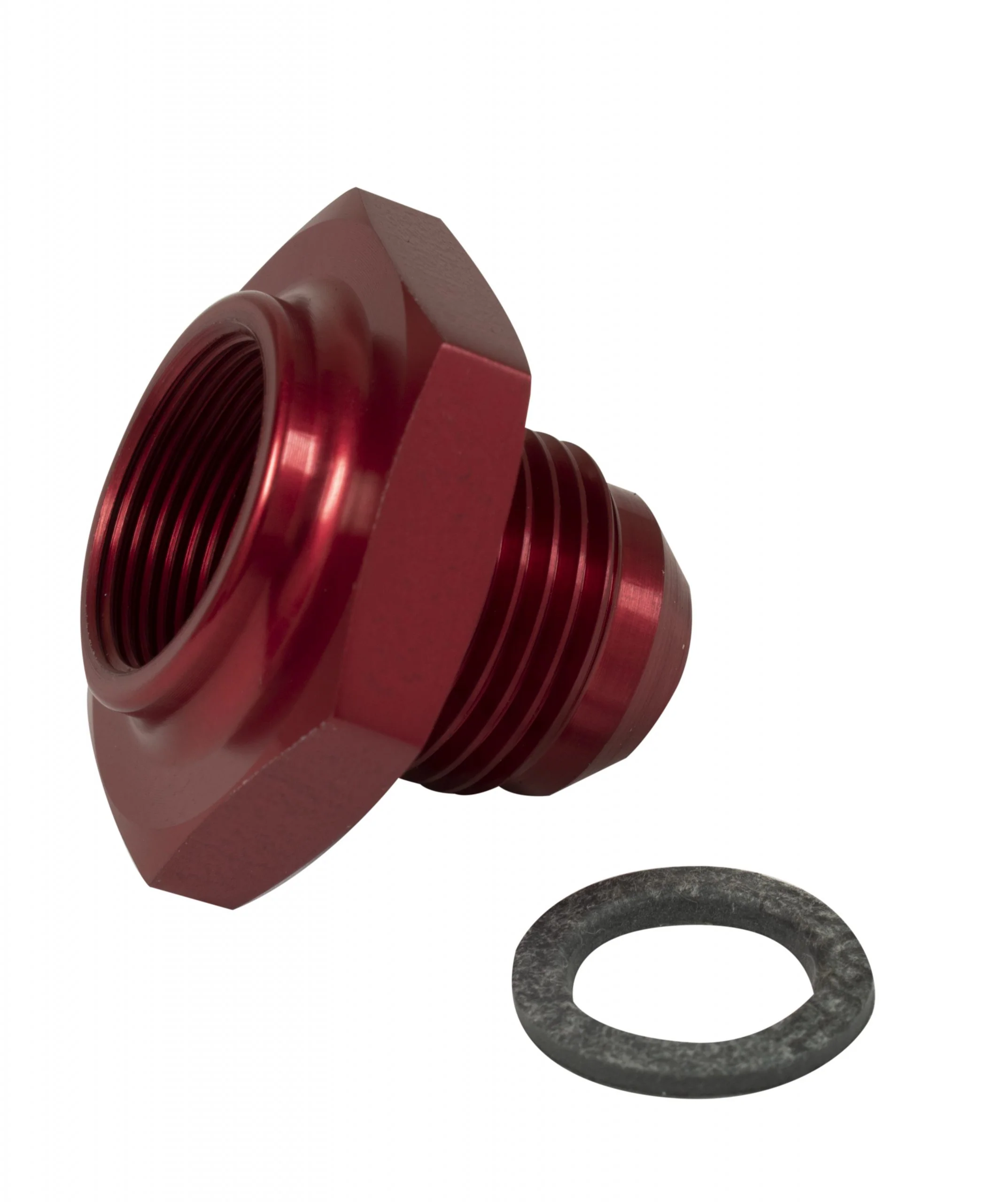 Low Profile Fuel Tank and 8 Adapter - Red