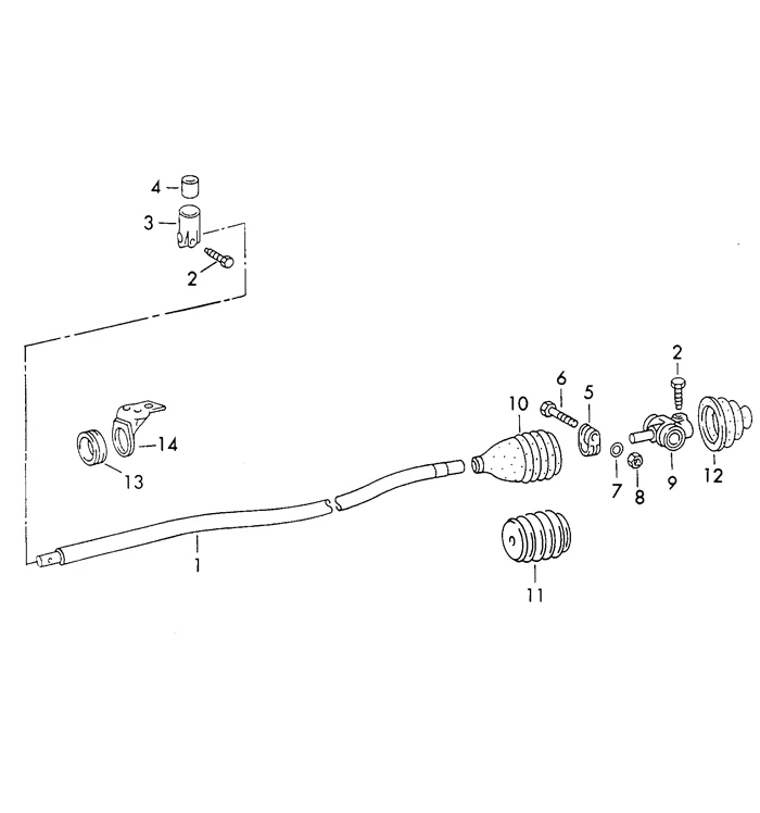 Manual Trans Gear Shift Boot for Porsche 911, 912 (1965-71) - Image 2