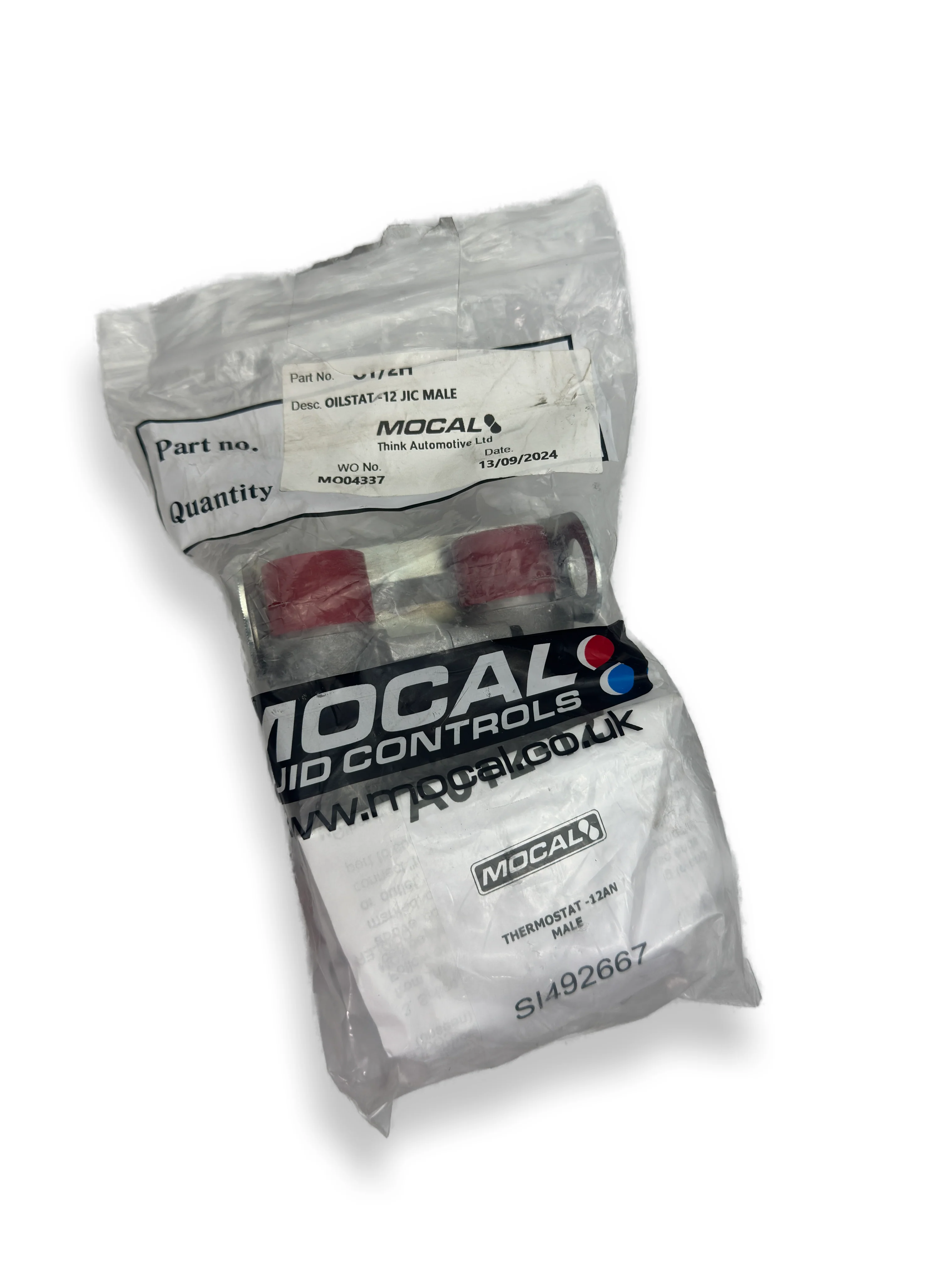 Mocal 180° -12AN Oil Thermostat - Image 4