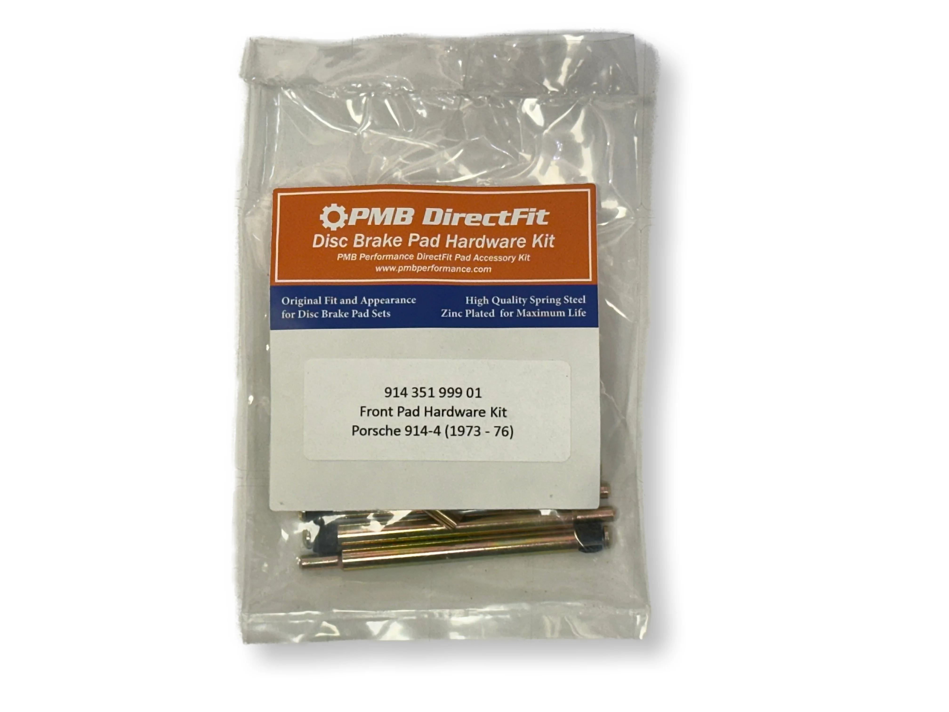Porsche 914-4 Front Pad Hardware Kits (1973-76) - Image 5