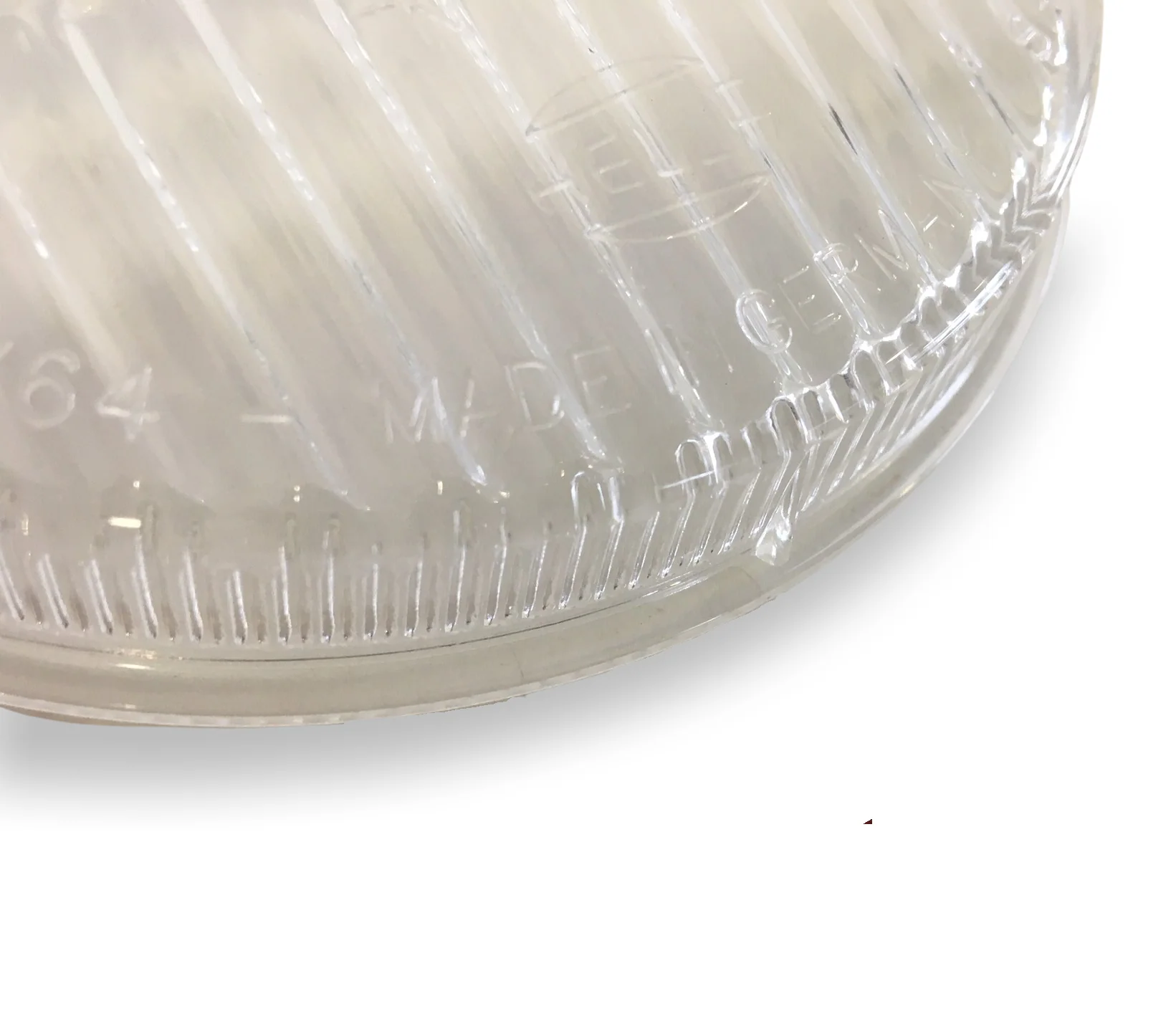 NOS Hella Clear Fog Light Lens 101269 for Porsche 911 (1969-73) and 914 (1970-76) - Image 2