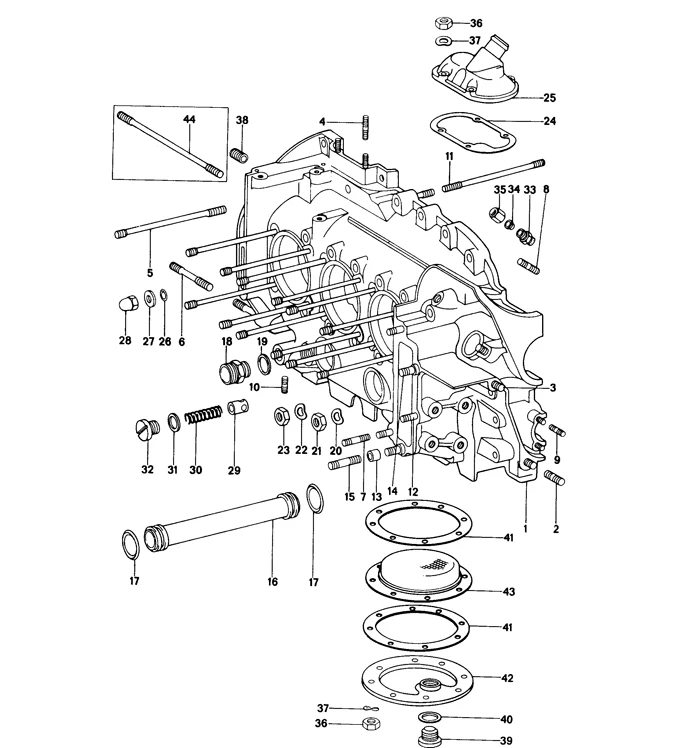 Oil Strainer for Porsche 911 (1963-83) and Porsche 914-6 (1970-72) - Image 2