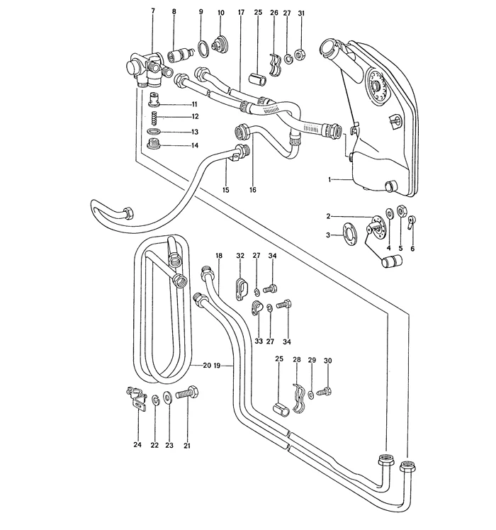 Oil Thermostat Assembly for Porsche 911 (1973-89) - Image 2