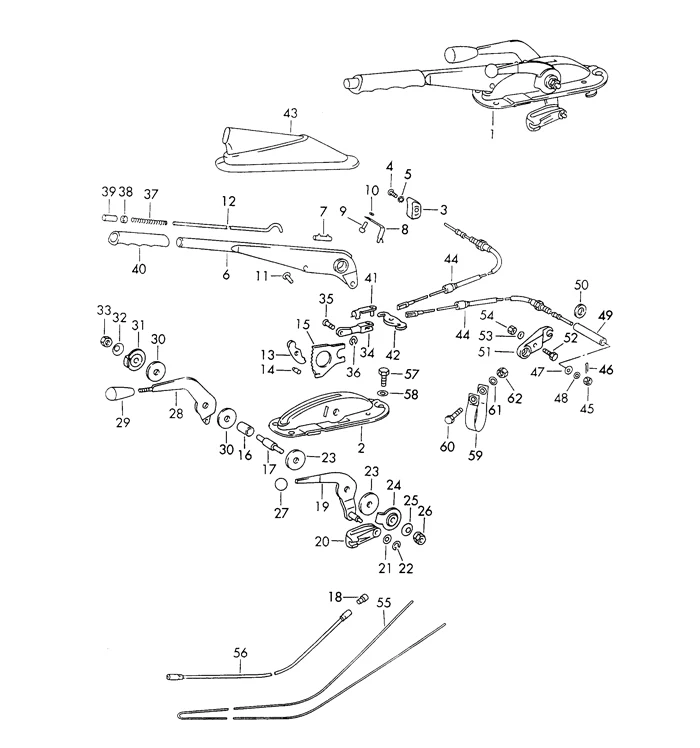 Parking Brake Contact Switch for Porsche 911, 912 (1965-98) - Image 2