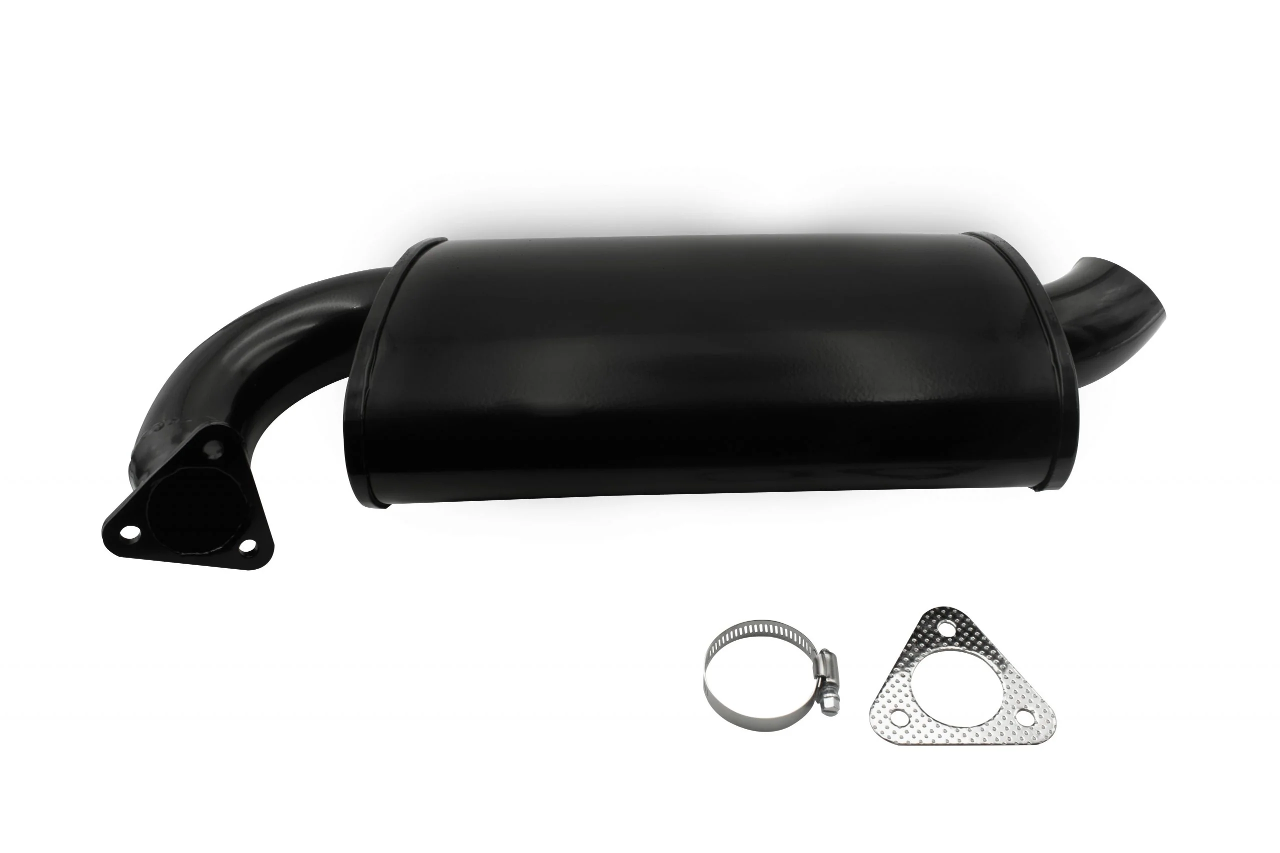 Phat Boy Muffler, Black - Fits P/N: 3100 and 3102