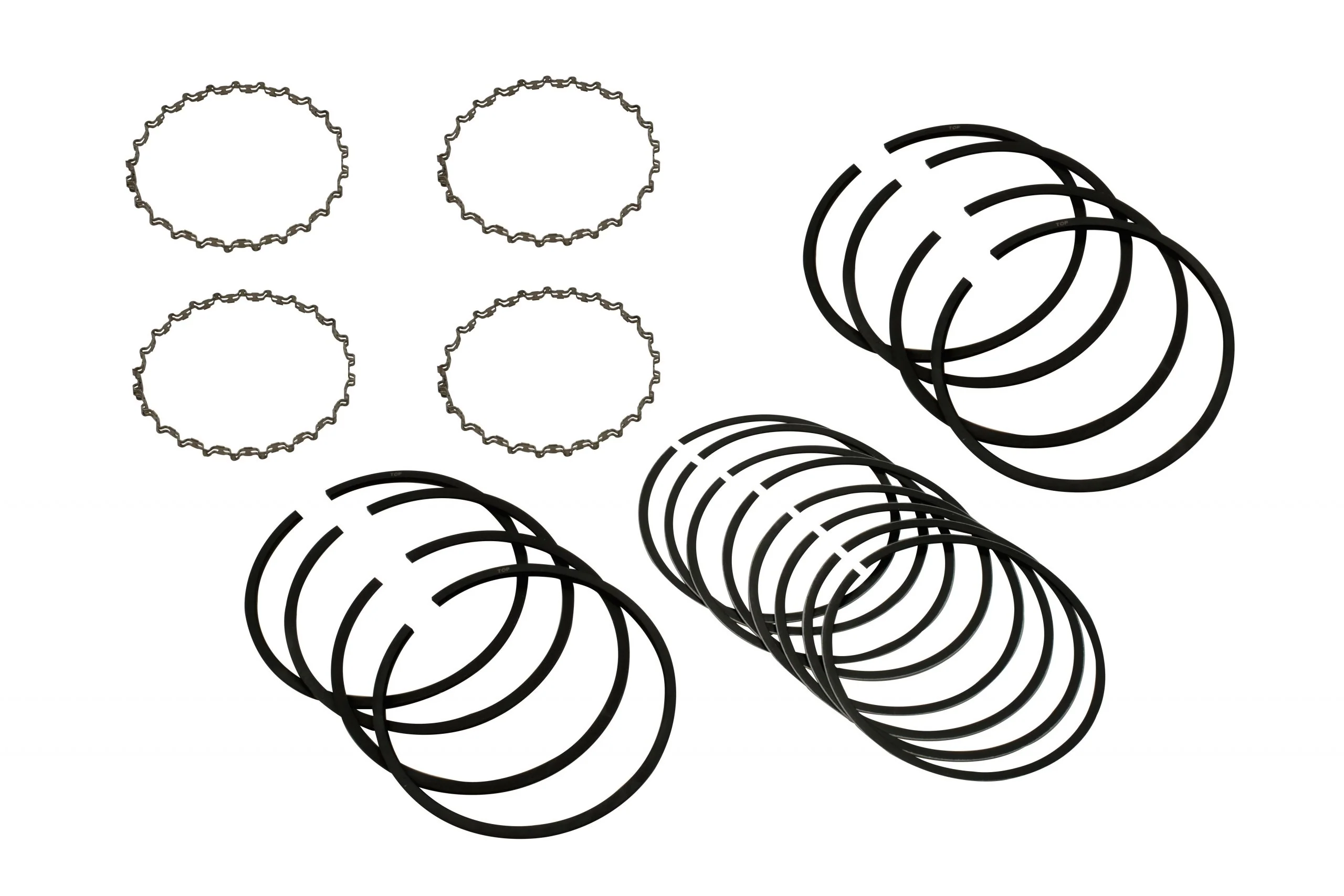 Piston Ring Set – Cast Top Ring, 77mm (2.5 x 2.5 x 4mm) (Ref. P/N: 111 198 157A)