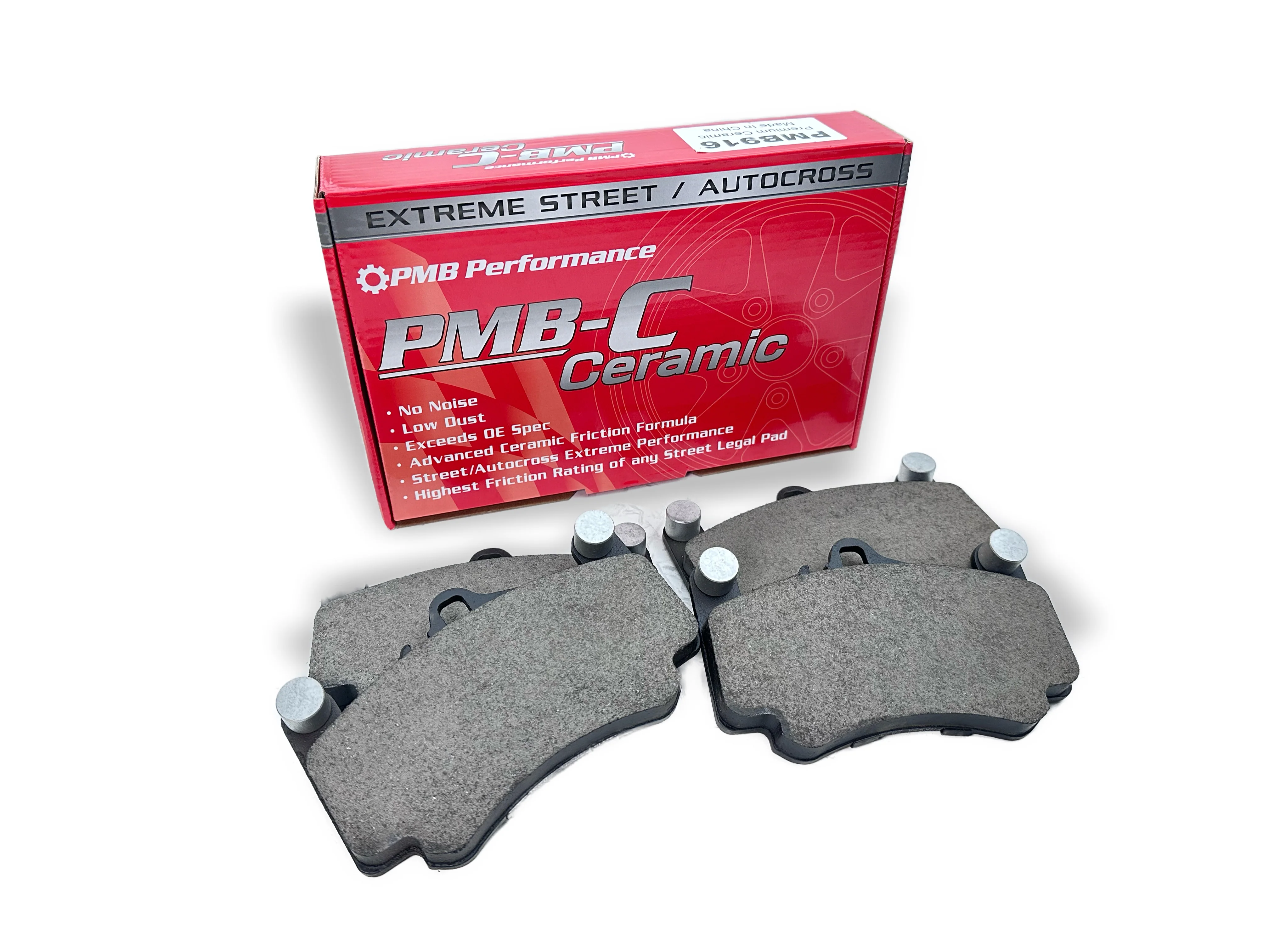 PMB-C Ceramic Pads for Porsche 997 3.8 Carrera S (2005-2008) Front