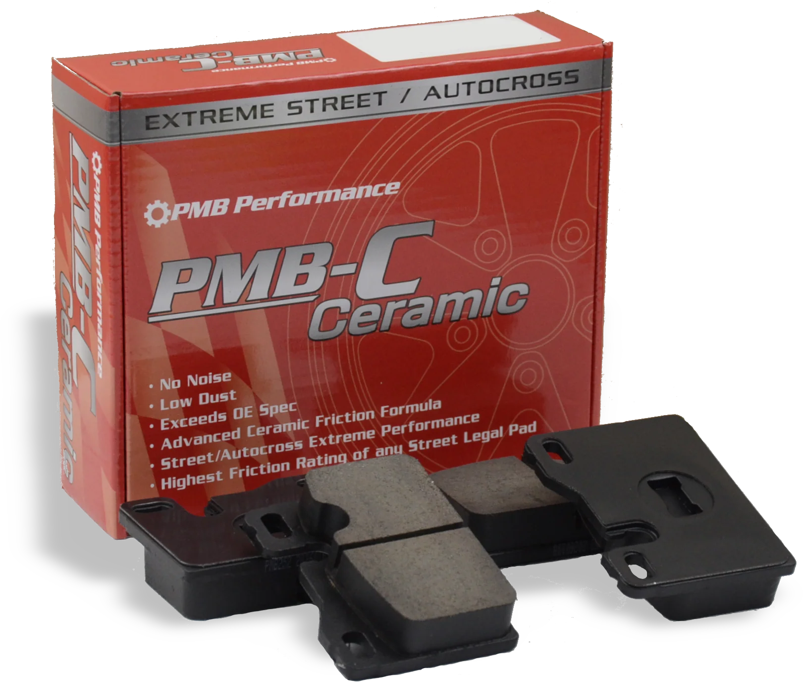 NEW! PMB-C Ceramic Rear Brake Pads for Porsche 944 (1983-89)