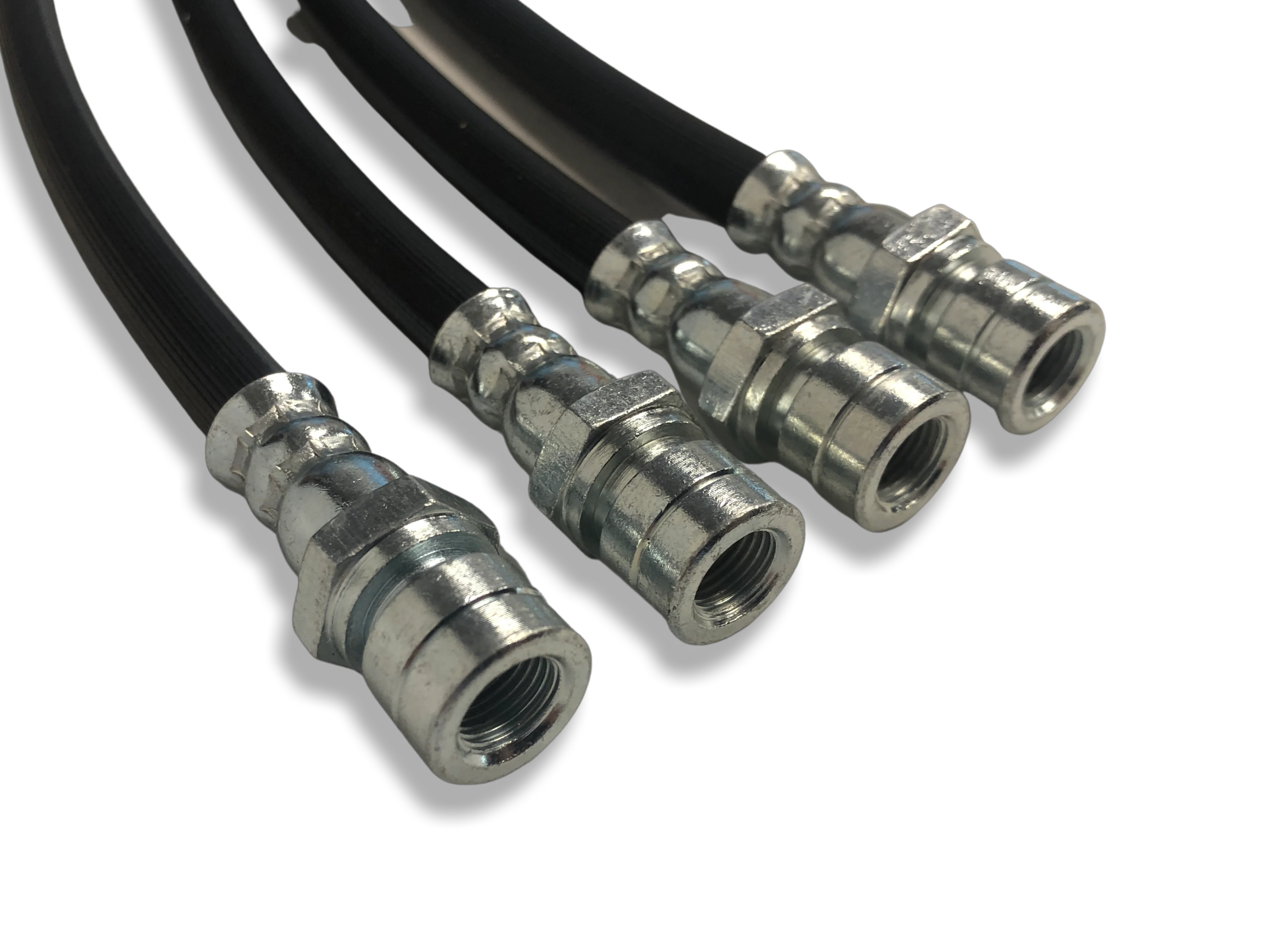PMB Performance DirectFit Rubber Brake Lines - Set of 4 - 1960-65 Porsche 356B and C - Image 3