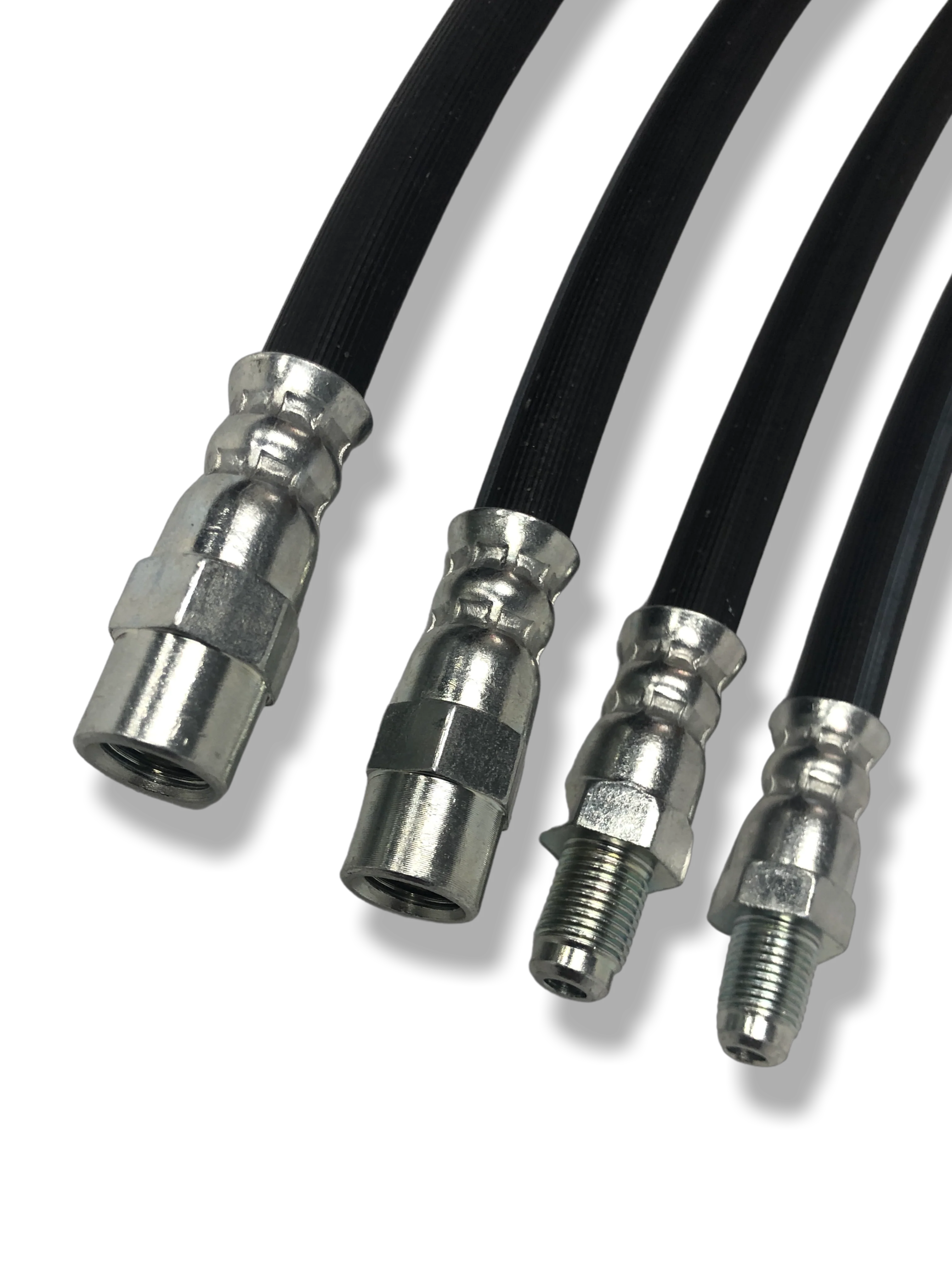 PMB Performance DirectFit Rubber Brake Lines - Set of 4 - 1964-68 Porsche 911/912 - Image 4