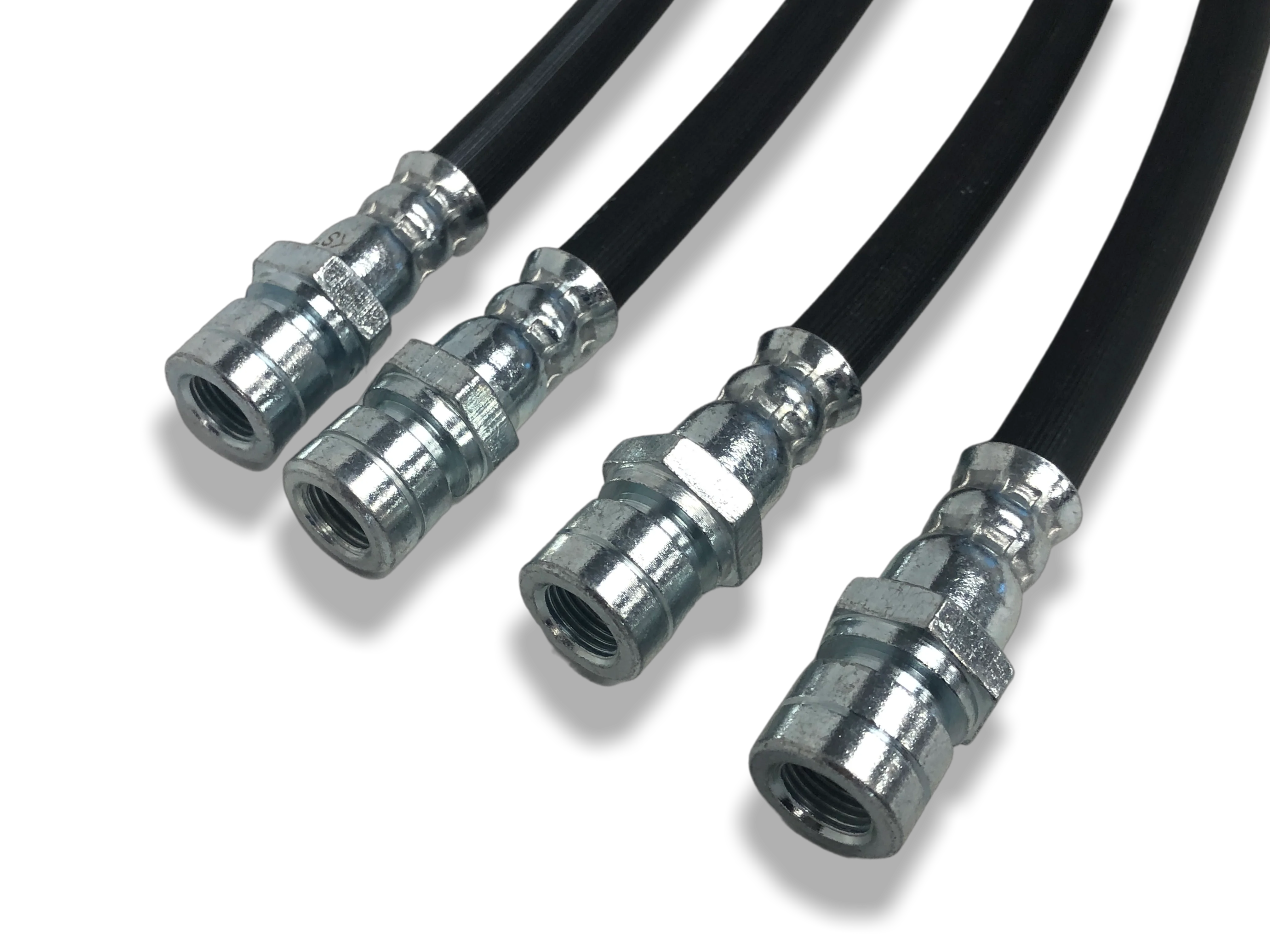 PMB Performance DirectFit Rubber Brake Lines - Set of 4 - 1964-68 Porsche 911/912 - Image 3