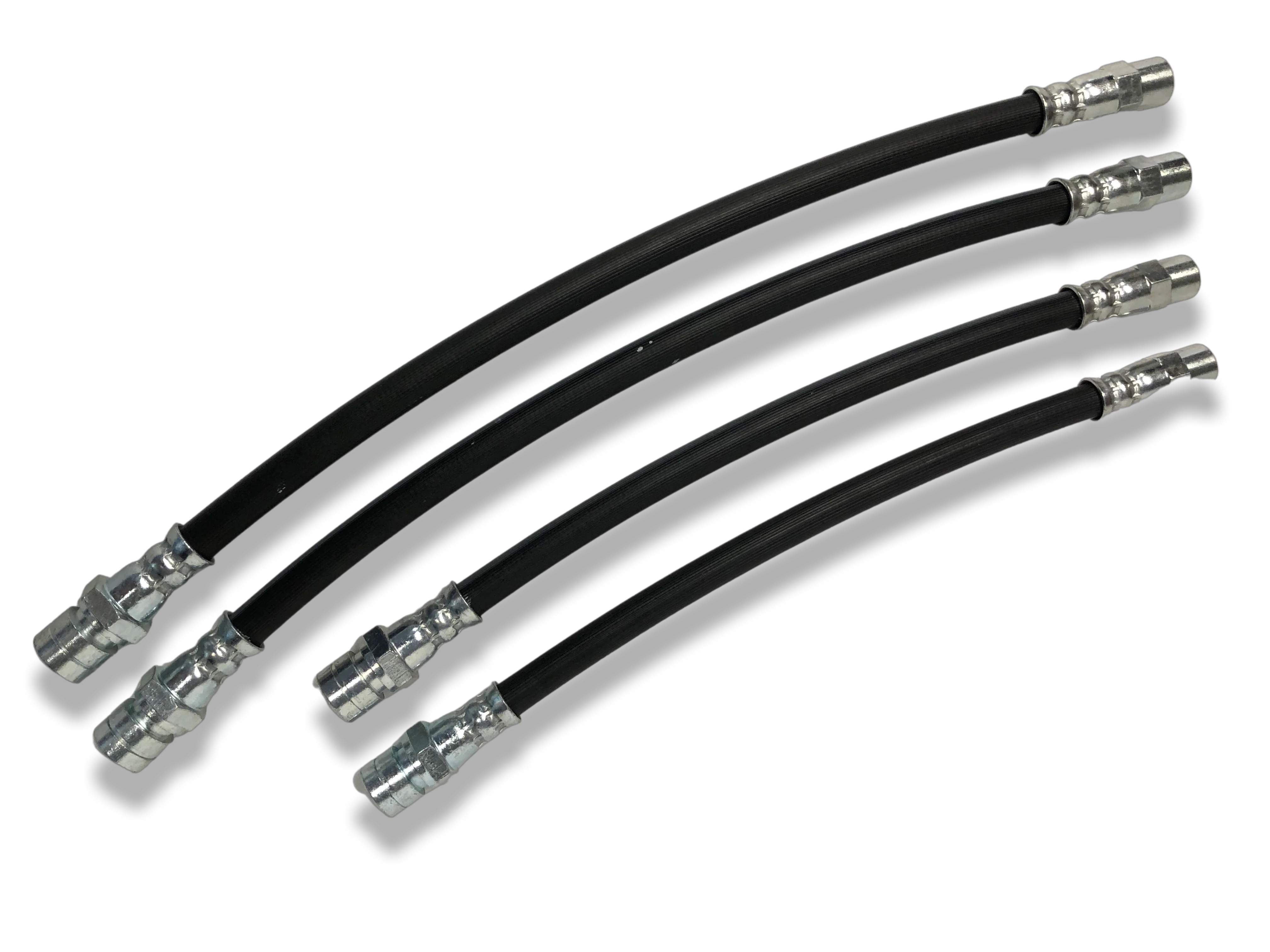 PMB Performance DirectFit Rubber Brake Lines - Set of 4 - 1969-83 Porsche 911/912