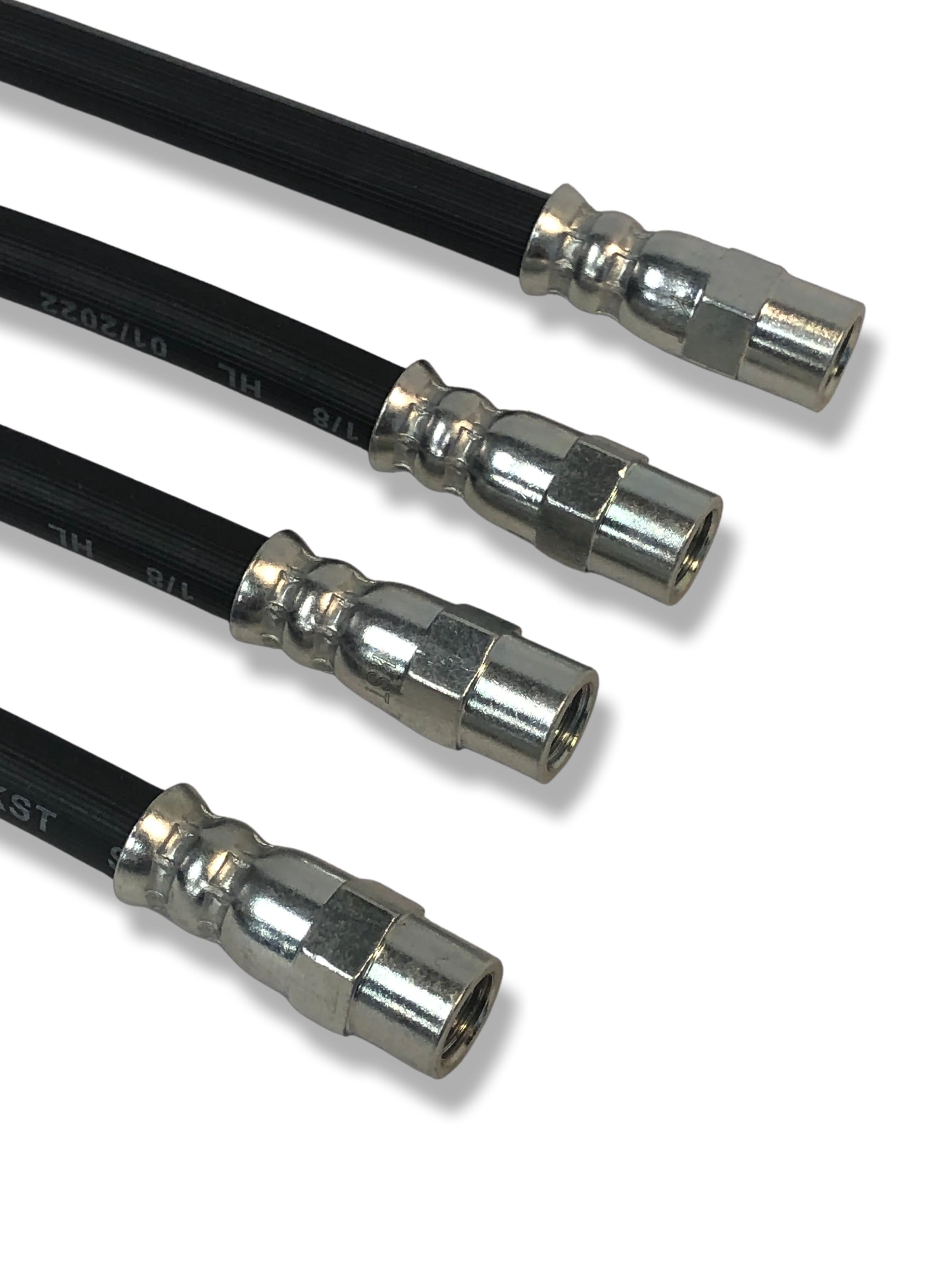 PMB Performance DirectFit Rubber Brake Lines - Set of 4 - 1970-72.8 Porsche 914-4/914-6 - Image 4