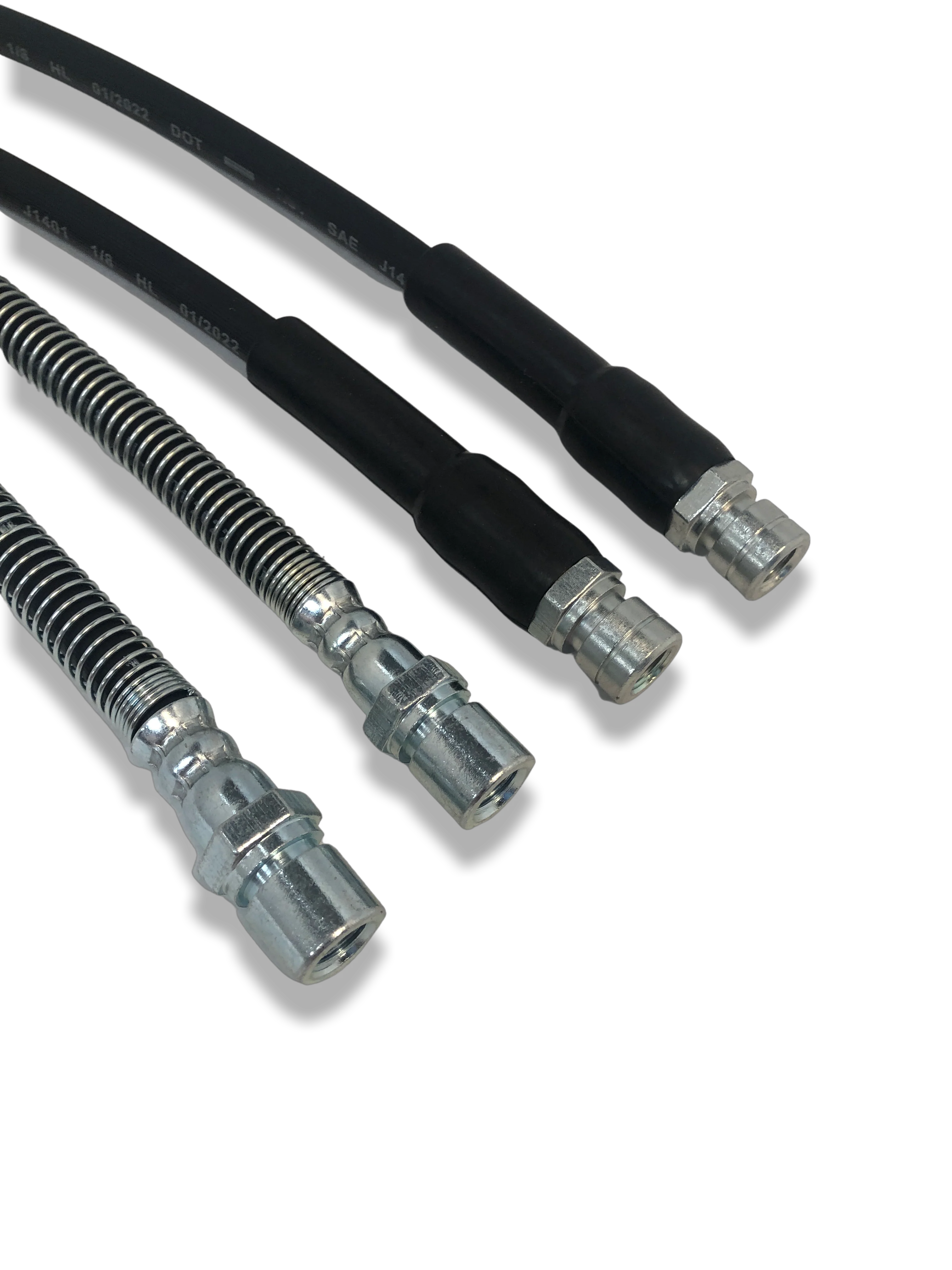 PMB Performance DirectFit Rubber Brake Lines - Set of 4 - 1978-86 Porsche 928 - Image 4
