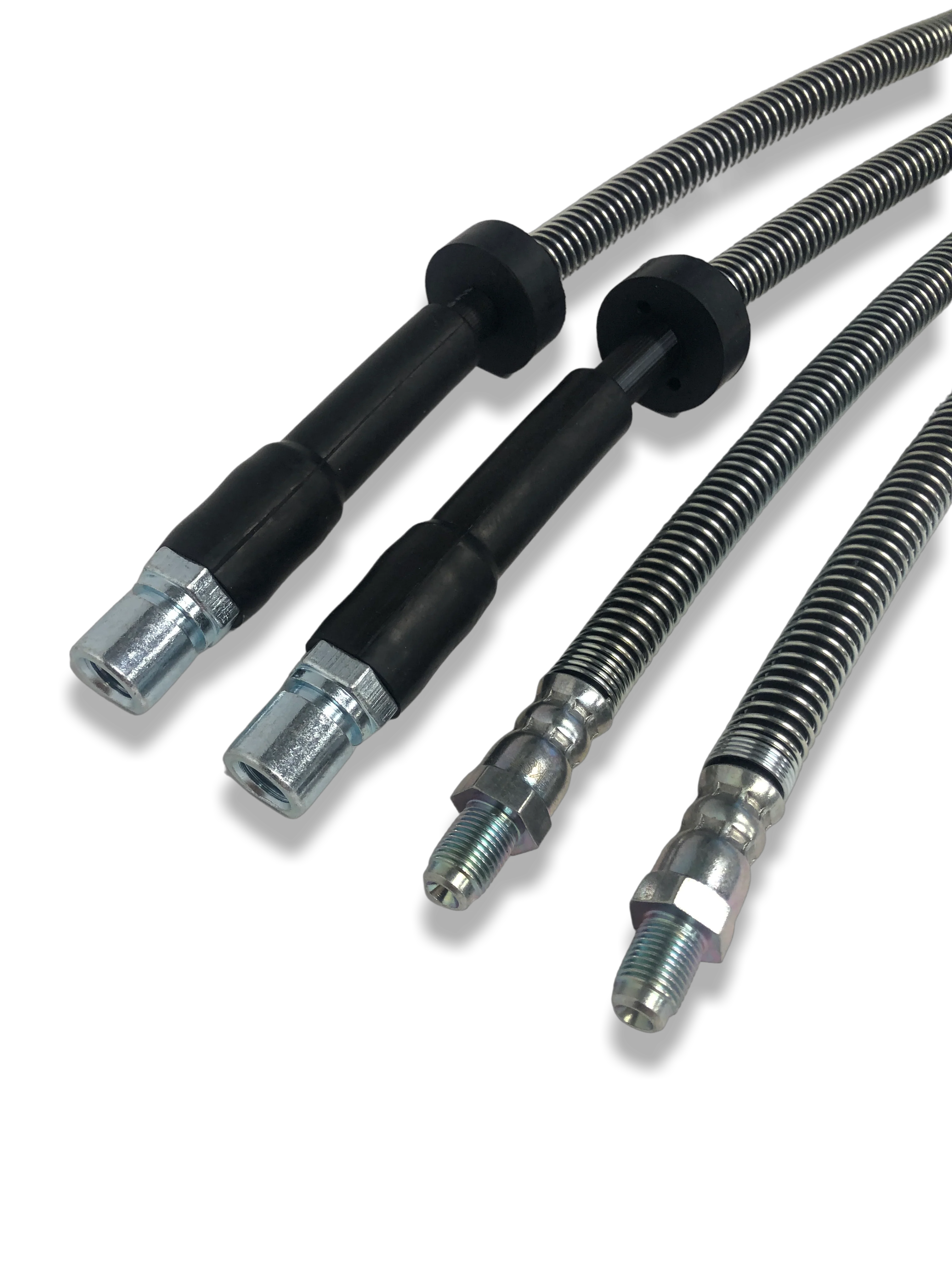PMB Performance DirectFit Rubber Brake Lines - Set of 4 - 1983-95 Porsche 928 (alloy calipers) - Image 3