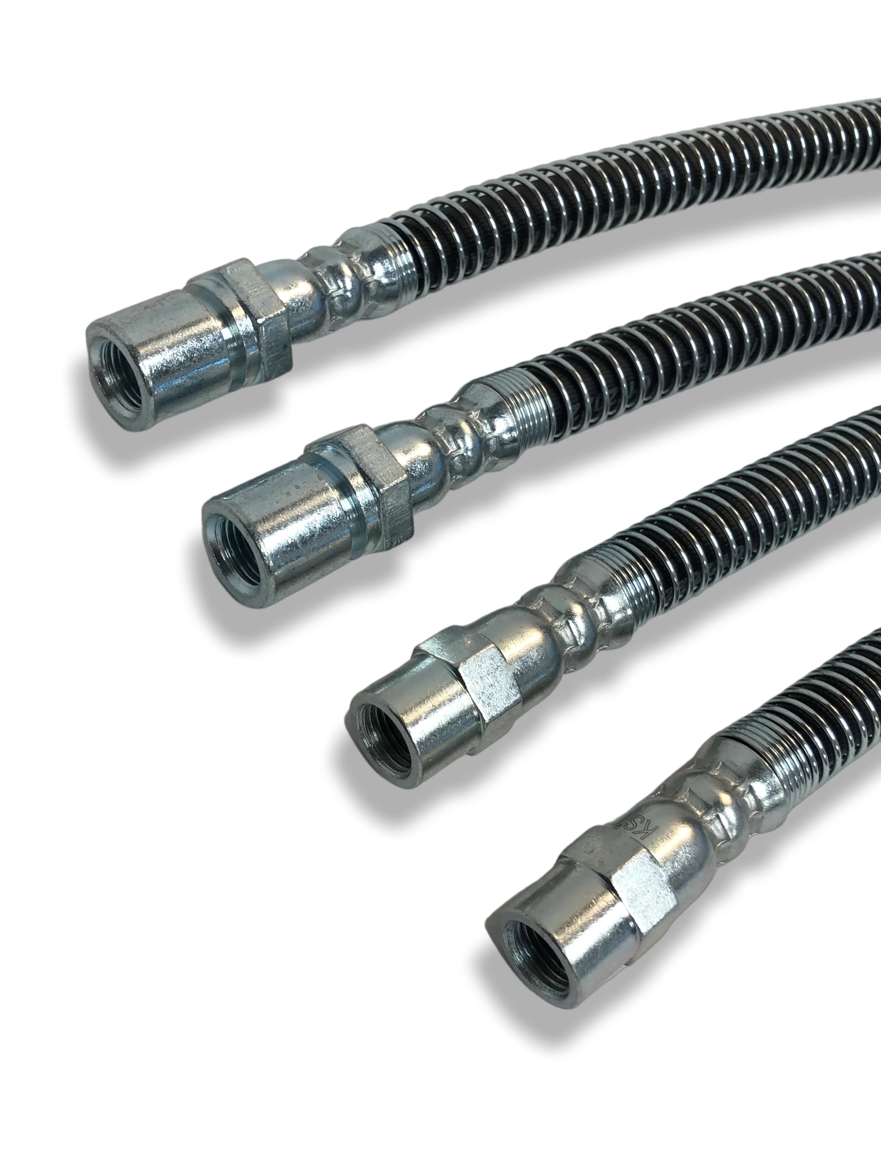 PMB Performance DirectFit Rubber Brake Lines - Set of 4 - 1989-94 Porsche 964 - Image 3