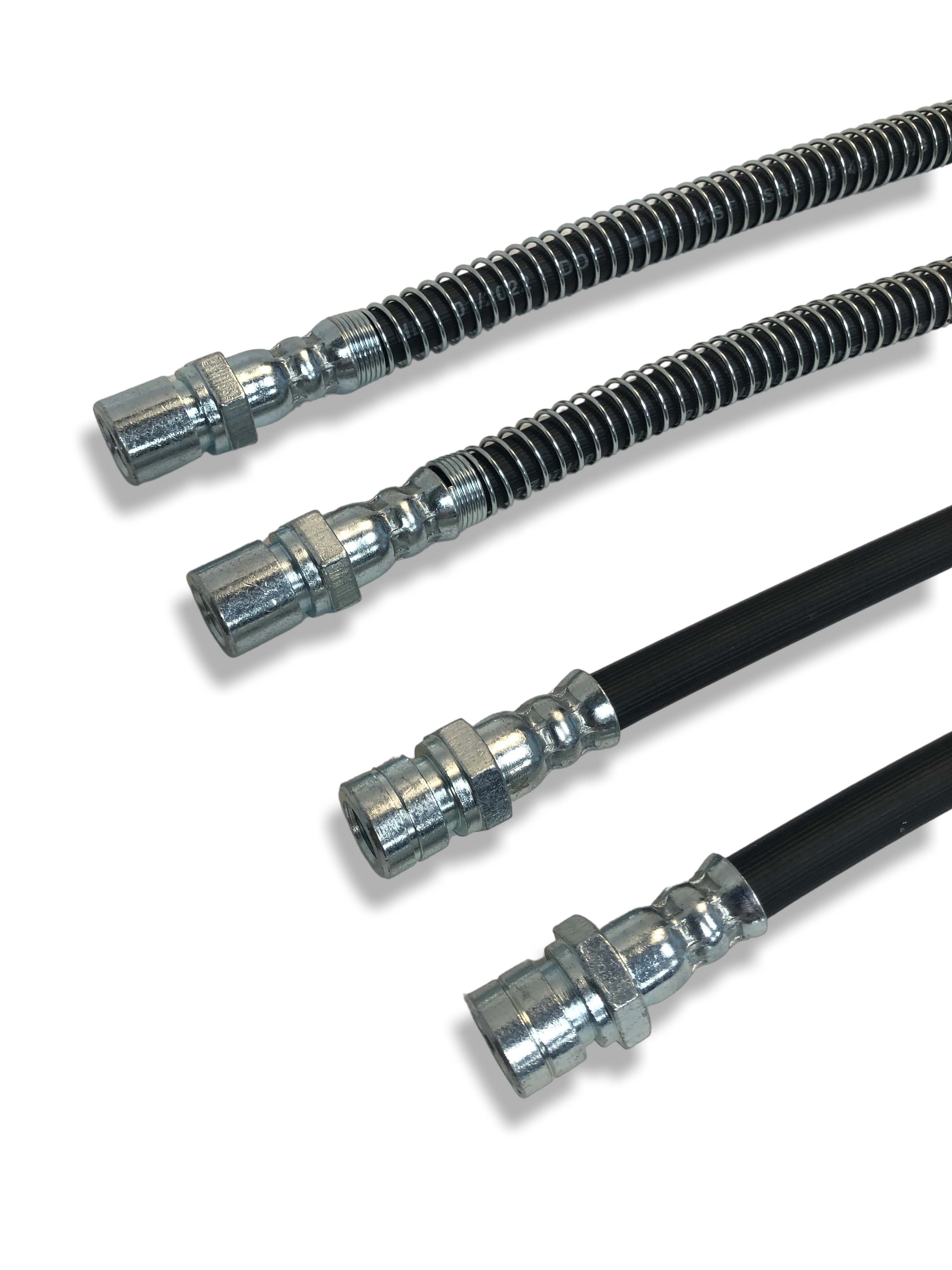 PMB Performance DirectFit Rubber Brake Lines - Set of 4 - 1990-95 Porsche 968/944S2 - Image 3