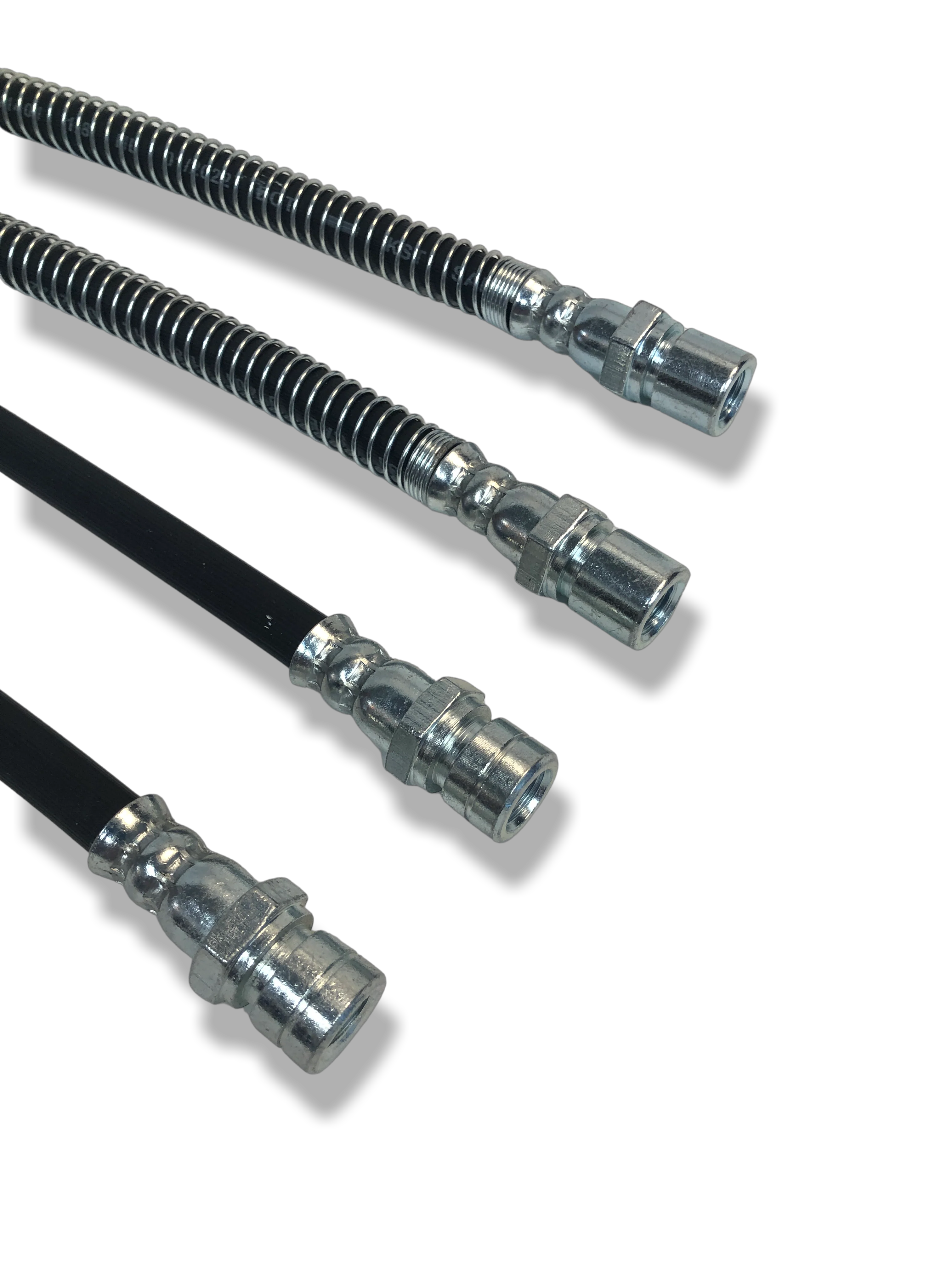 PMB Performance DirectFit Rubber Brake Lines - Set of 4 - 1990-95 Porsche 968/944S2 - Image 4