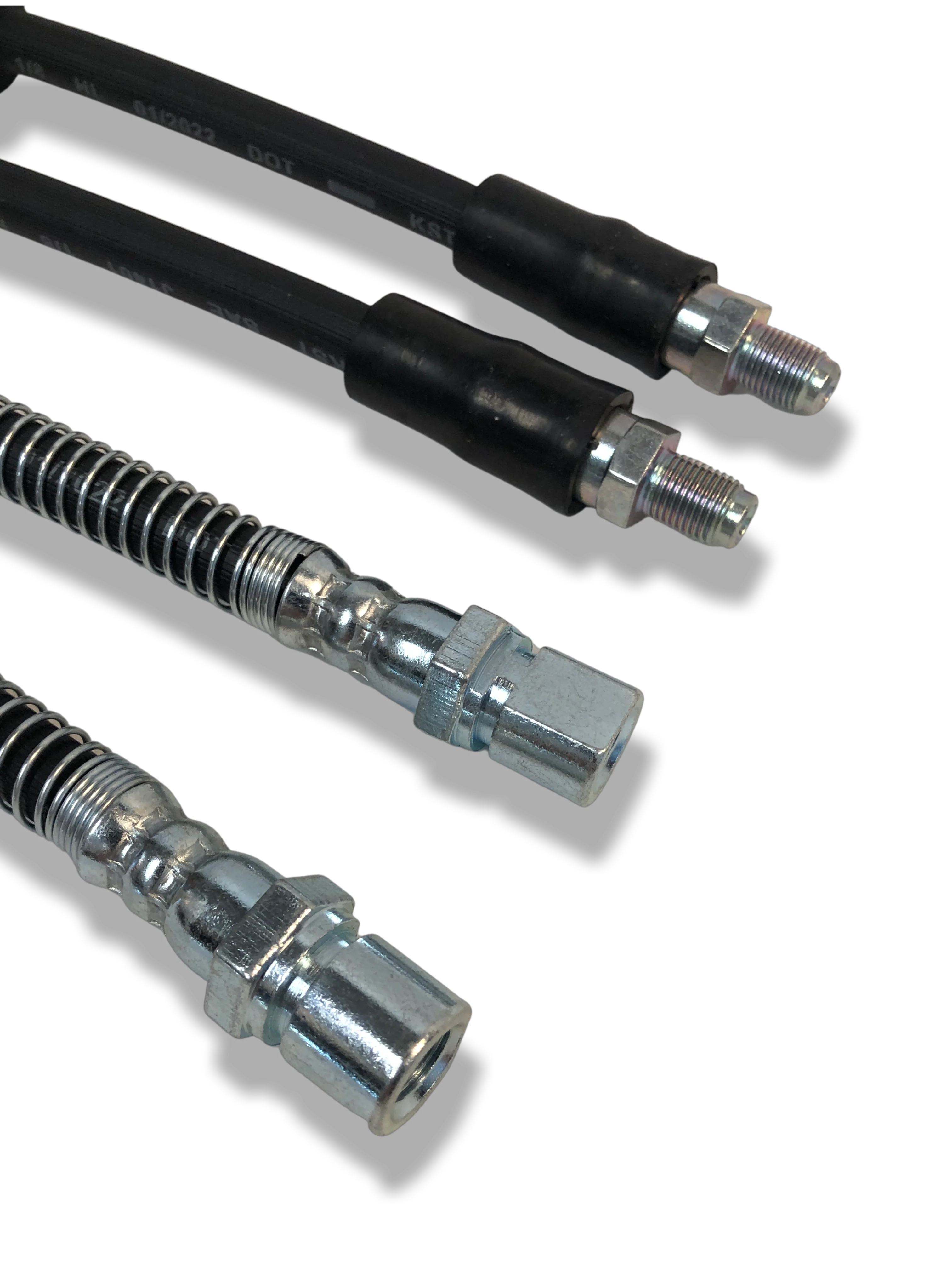 PMB Performance DirectFit Rubber Brake Lines - Set of 4 - 1994-96 Porsche 993 - Image 4