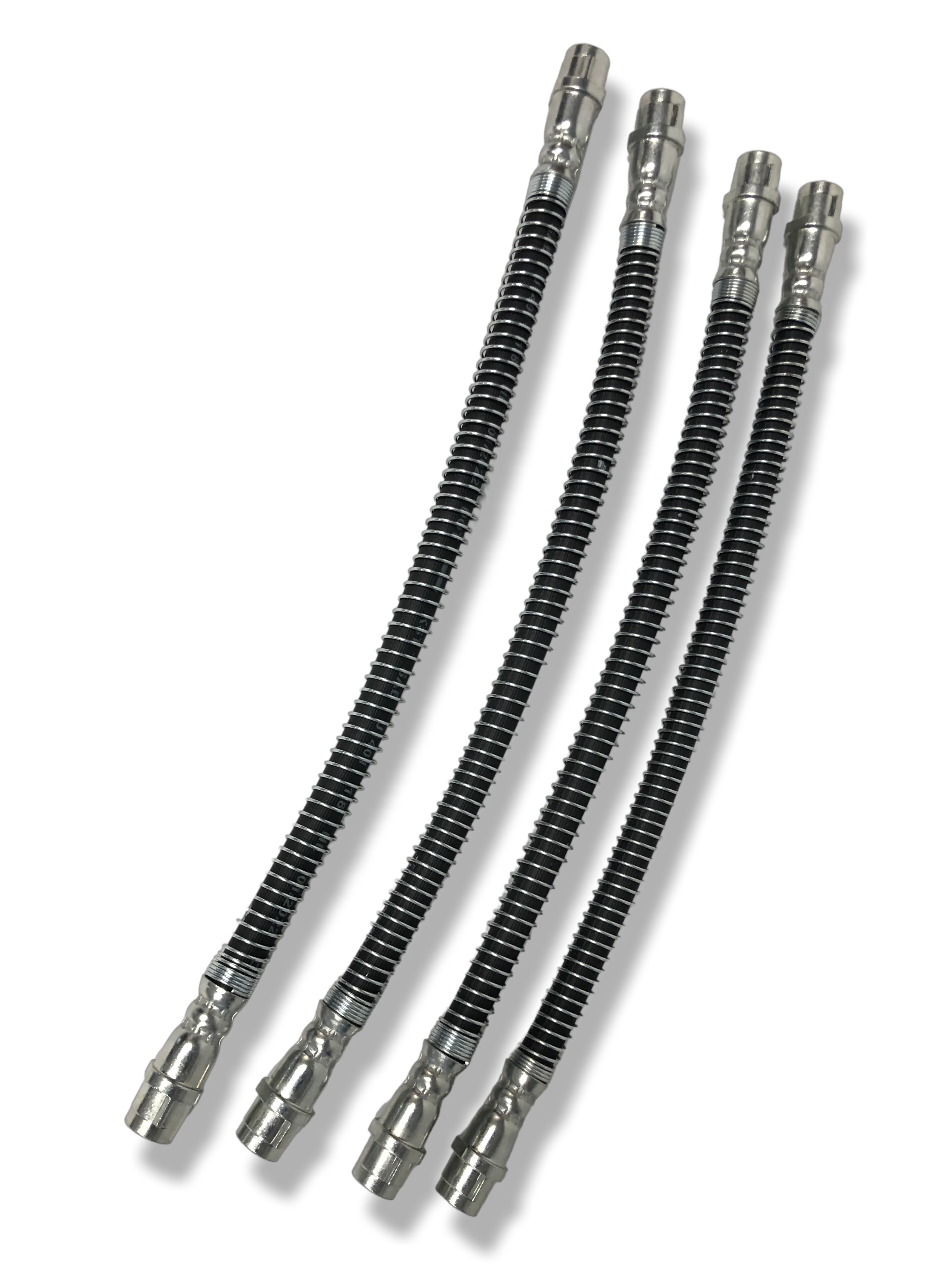 PMB Performance DirectFit Rubber Brake Lines - Set of 4 - 1998-12 Porsche 996/997/GT3
