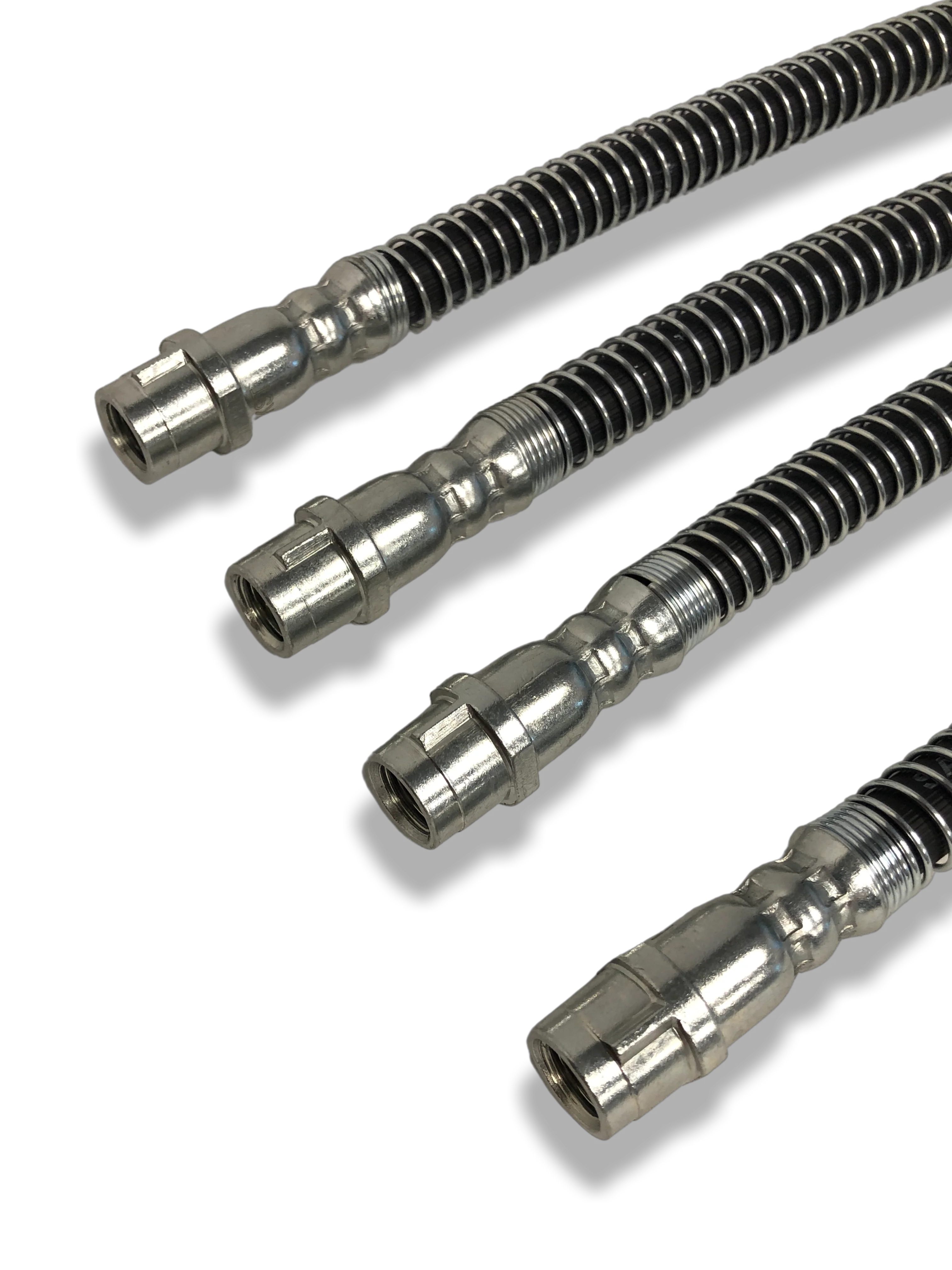 PMB Performance DirectFit Rubber Brake Lines - Set of 4 - 1998-12 Porsche 996/997/GT3 - Image 3