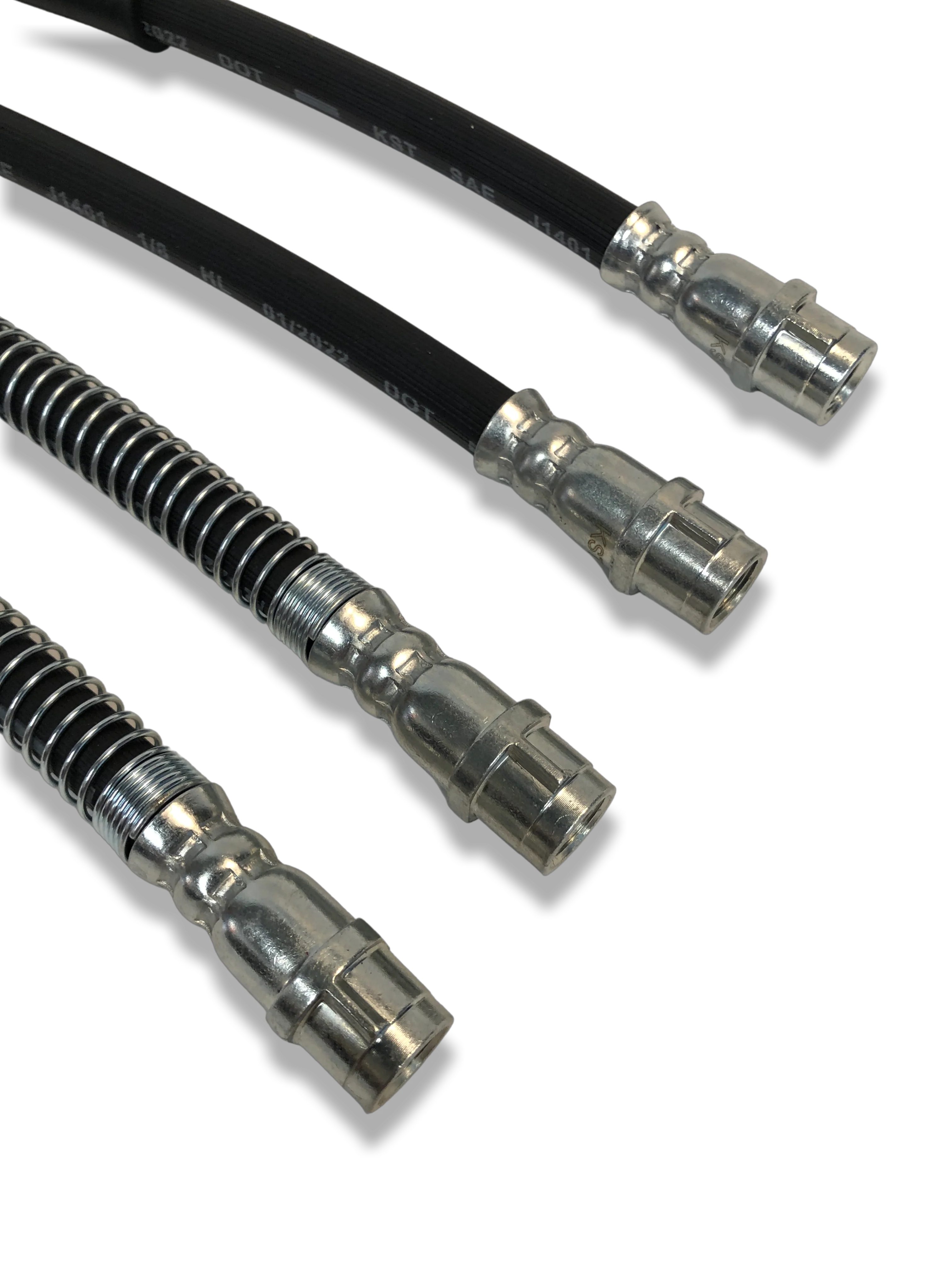 PMB Performance DirectFit Rubber Brake Lines - Set of 4 - 2005-12 Porsche Boxster/Cayman - Image 4