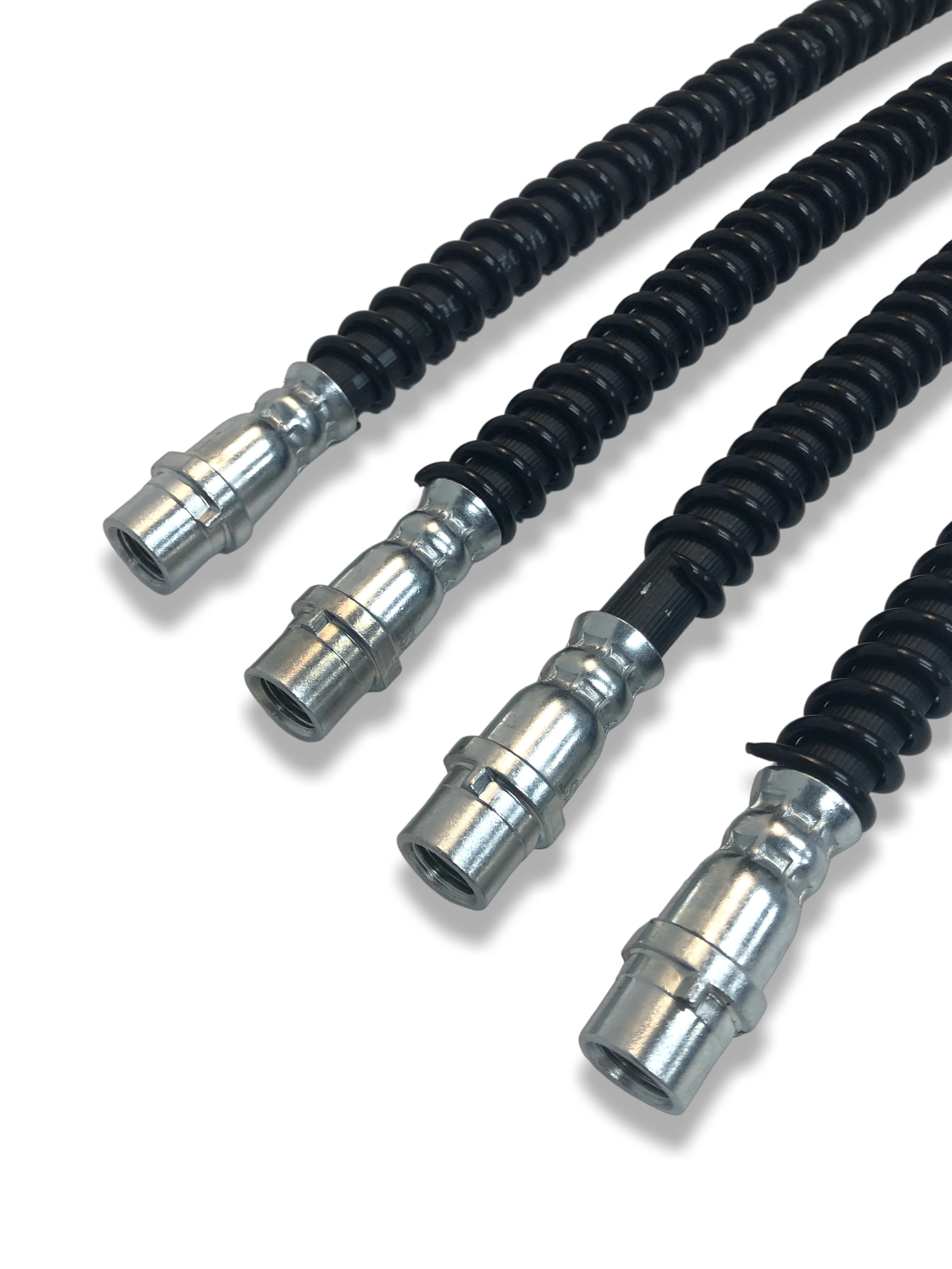 PMB Performance DirectFit Rubber Brake Lines - Set of 4 - 2012-16 Porsche 991 - Image 4