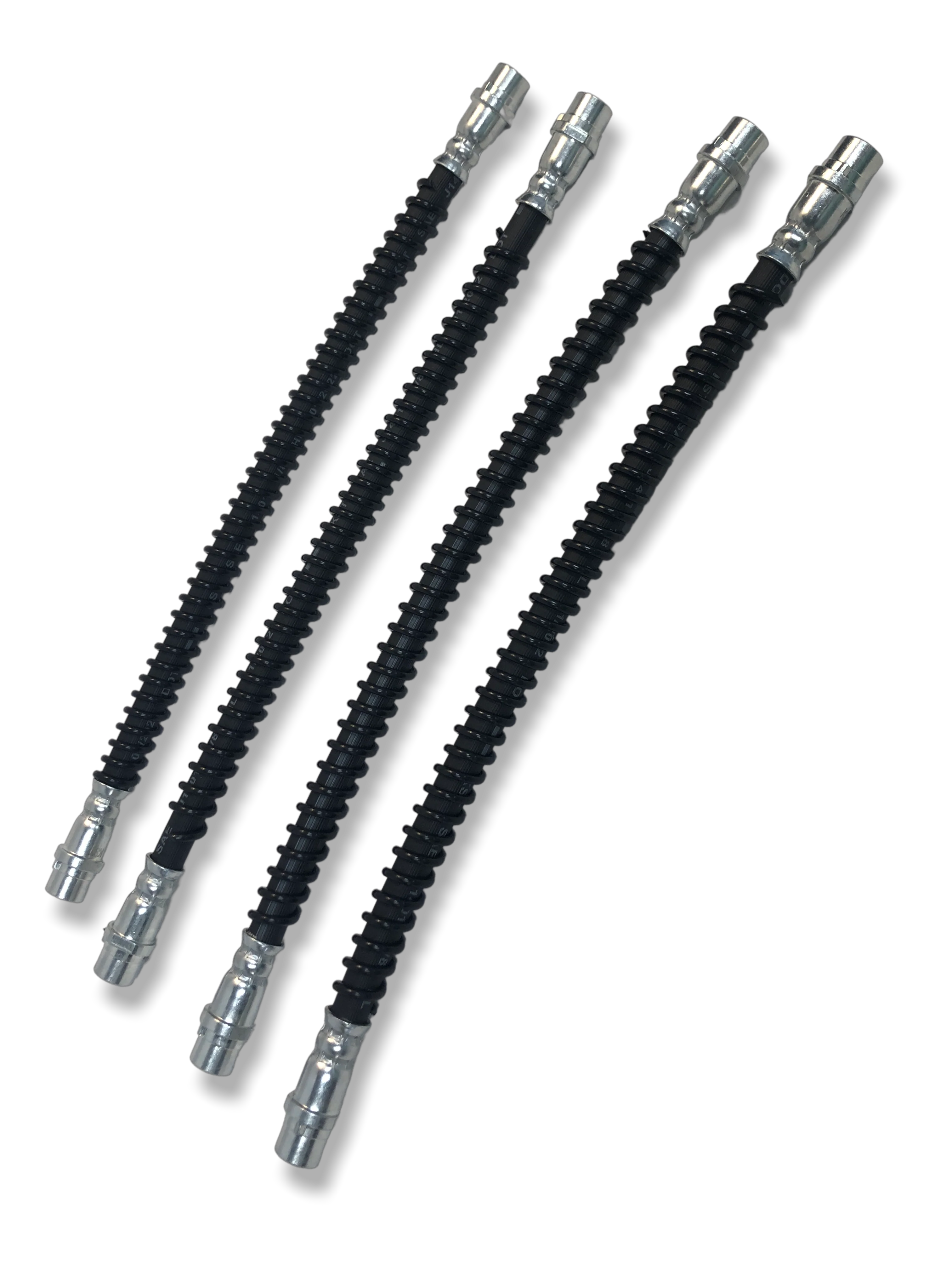 PMB Performance DirectFit Rubber Brake Lines - Set of 4 - 2012-16 Porsche Boxster/Cayman