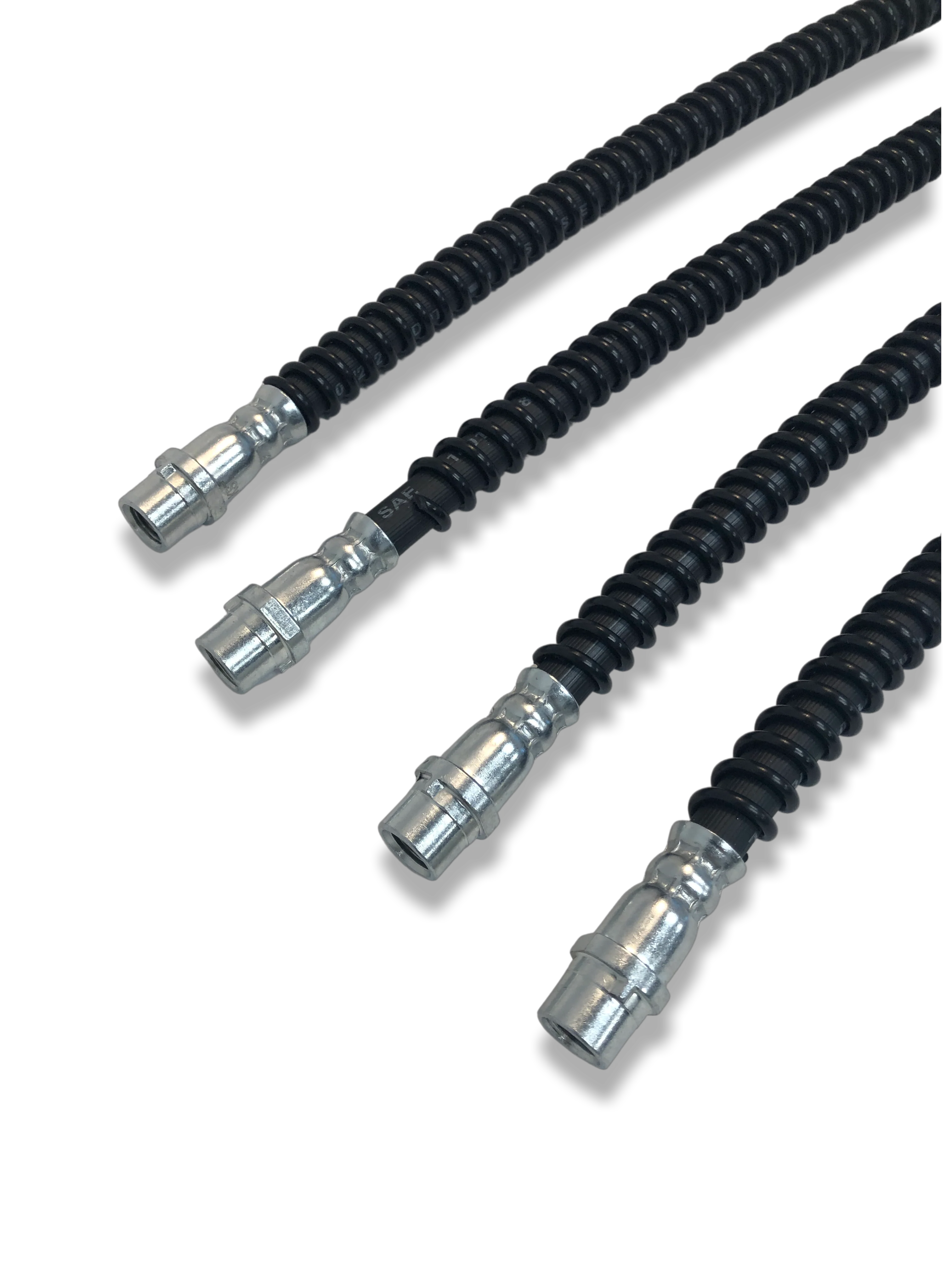 PMB Performance DirectFit Rubber Brake Lines - Set of 4 - 2012-16 Porsche Boxster/Cayman - Image 3