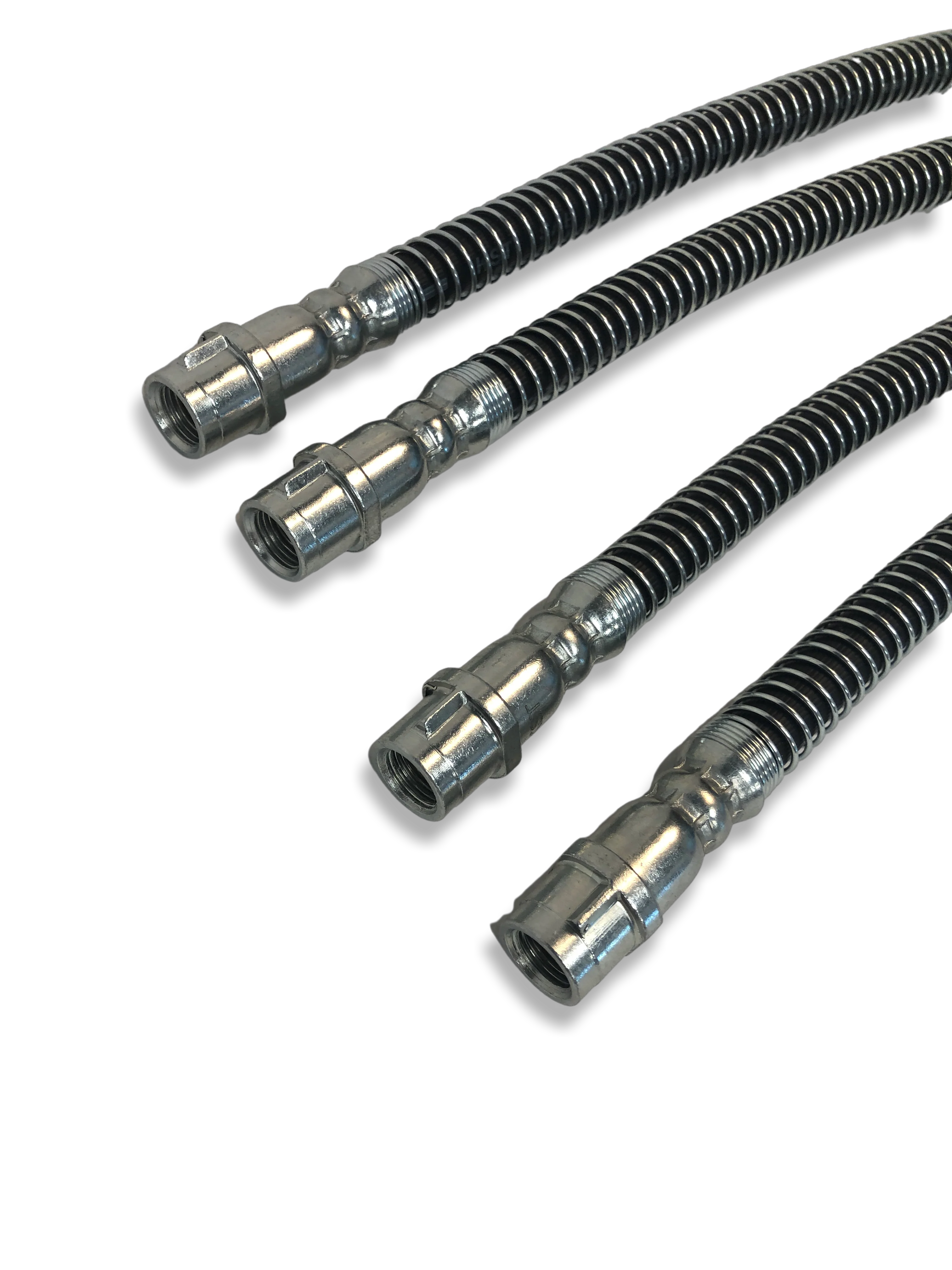 PMB Performance DirectFit Rubber Brake Lines - Set of 4 - 2016-22 Porsche Boxster/Spyder/Cayman - Image 3