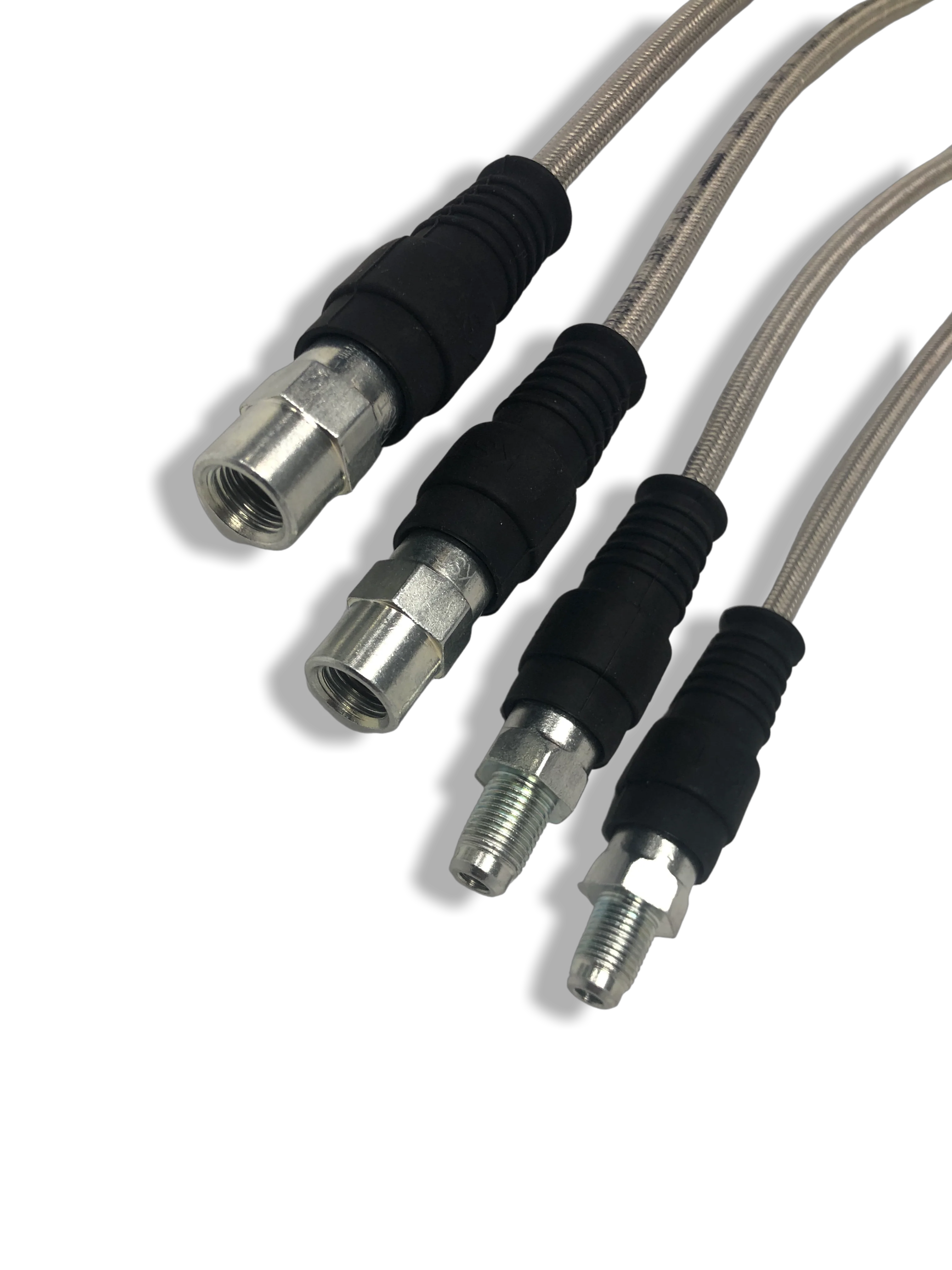 PMB Performance DirectFit Stainless-Steel Brake Lines - Set of 4 - 1964-68 Porsche 911/912 - Image 4
