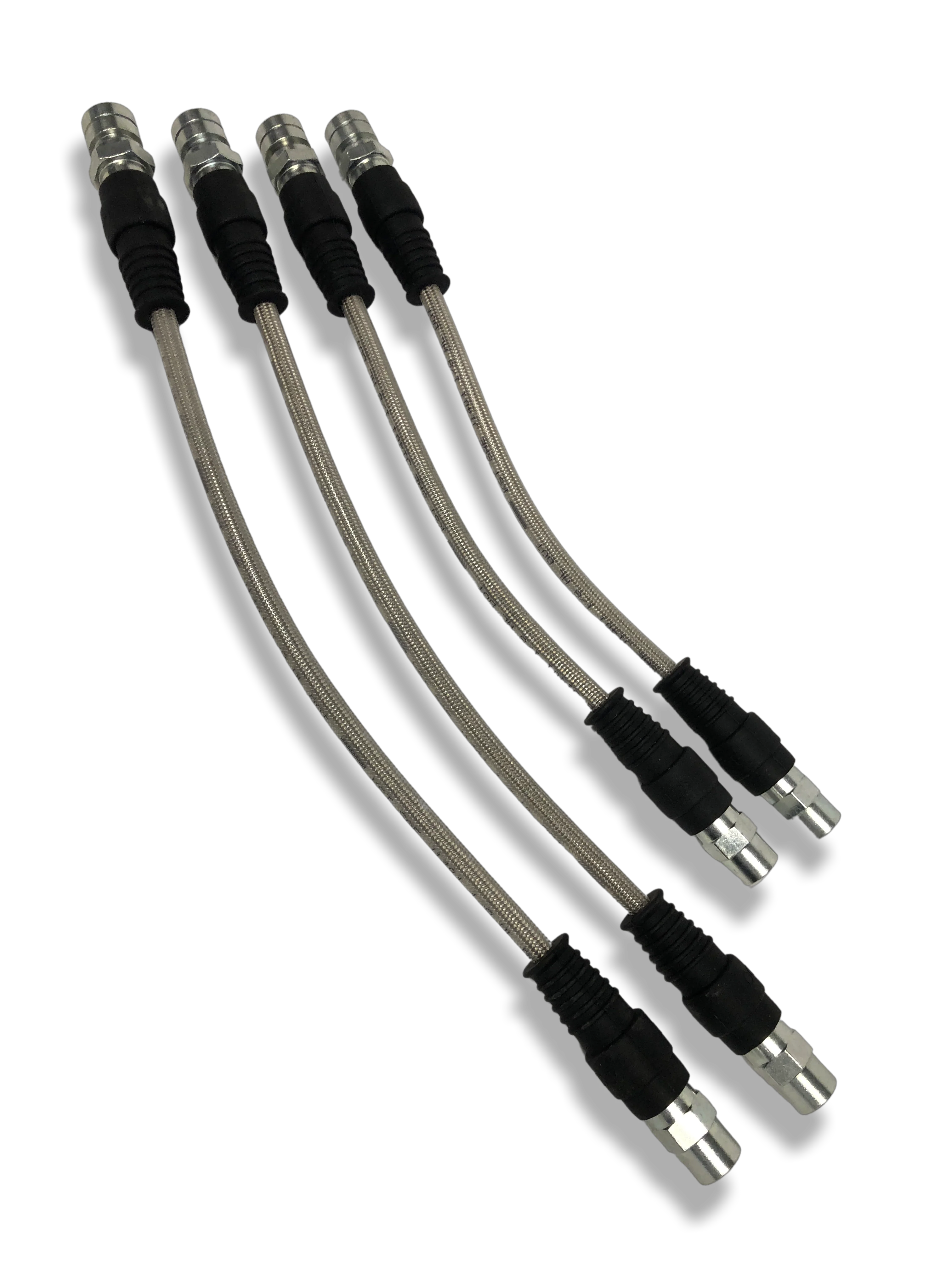 PMB Performance DirectFit Stainless-Steel Brake Lines - Set of 4 - 1969-83 Porsche 911/912