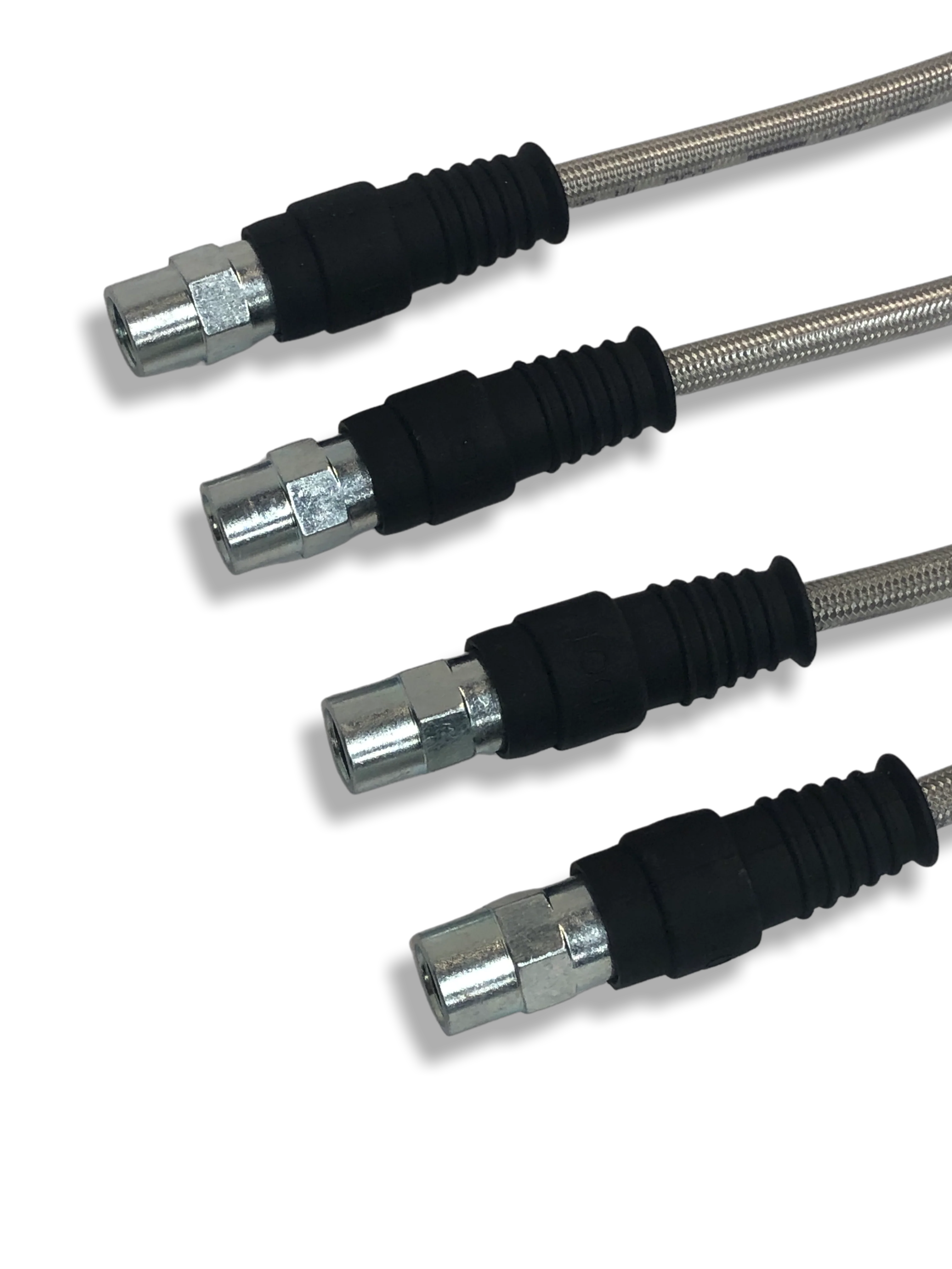 PMB Performance DirectFit Stainless-Steel Brake Lines - Set of 4 - 1970-72.8 Porsche 914-4/914-6 - Image 3