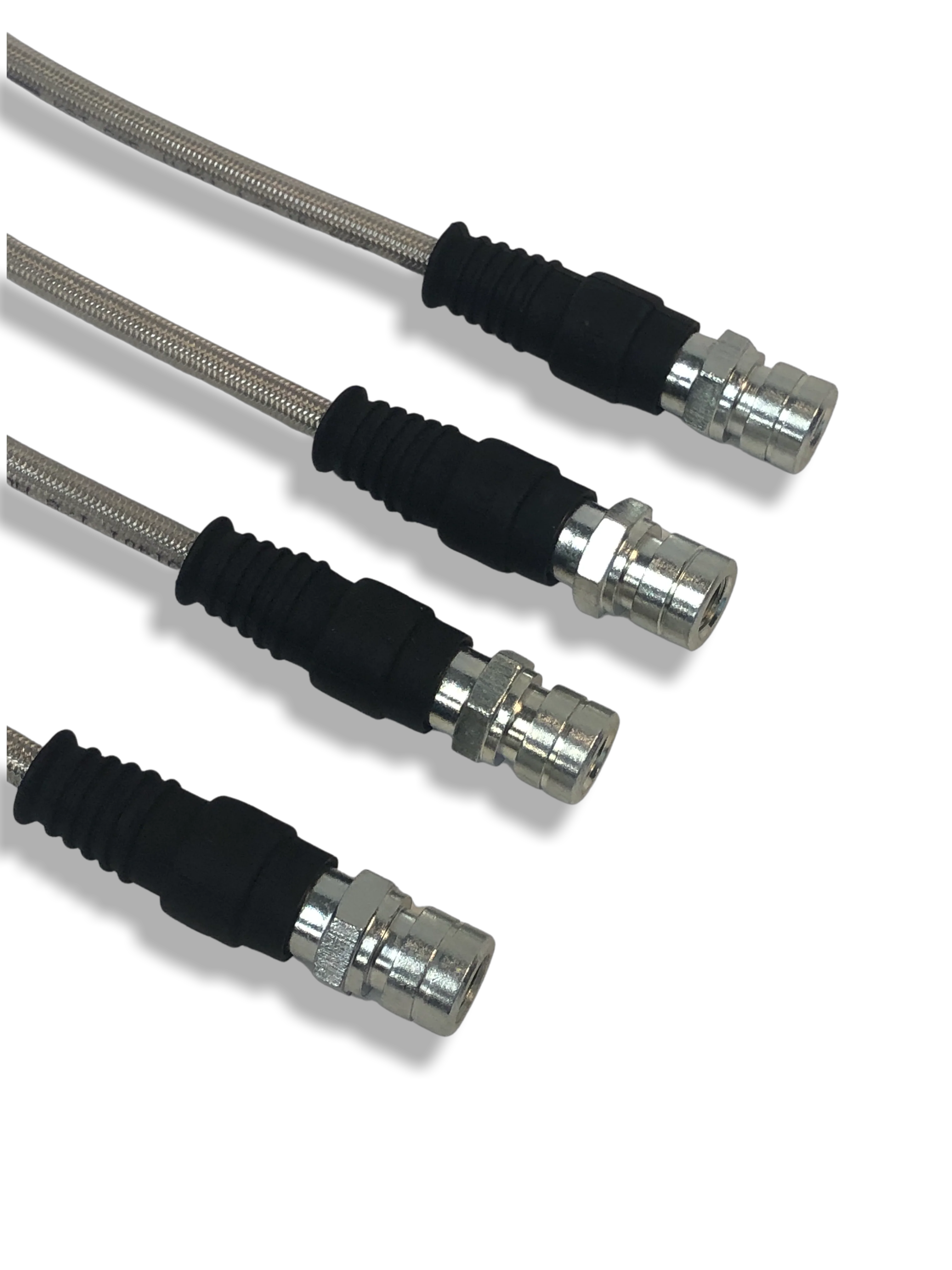 PMB Performance DirectFit Stainless-Steel Brake Lines - Set of 4 - 1970-72.8 Porsche 914-4/914-6 - Image 4