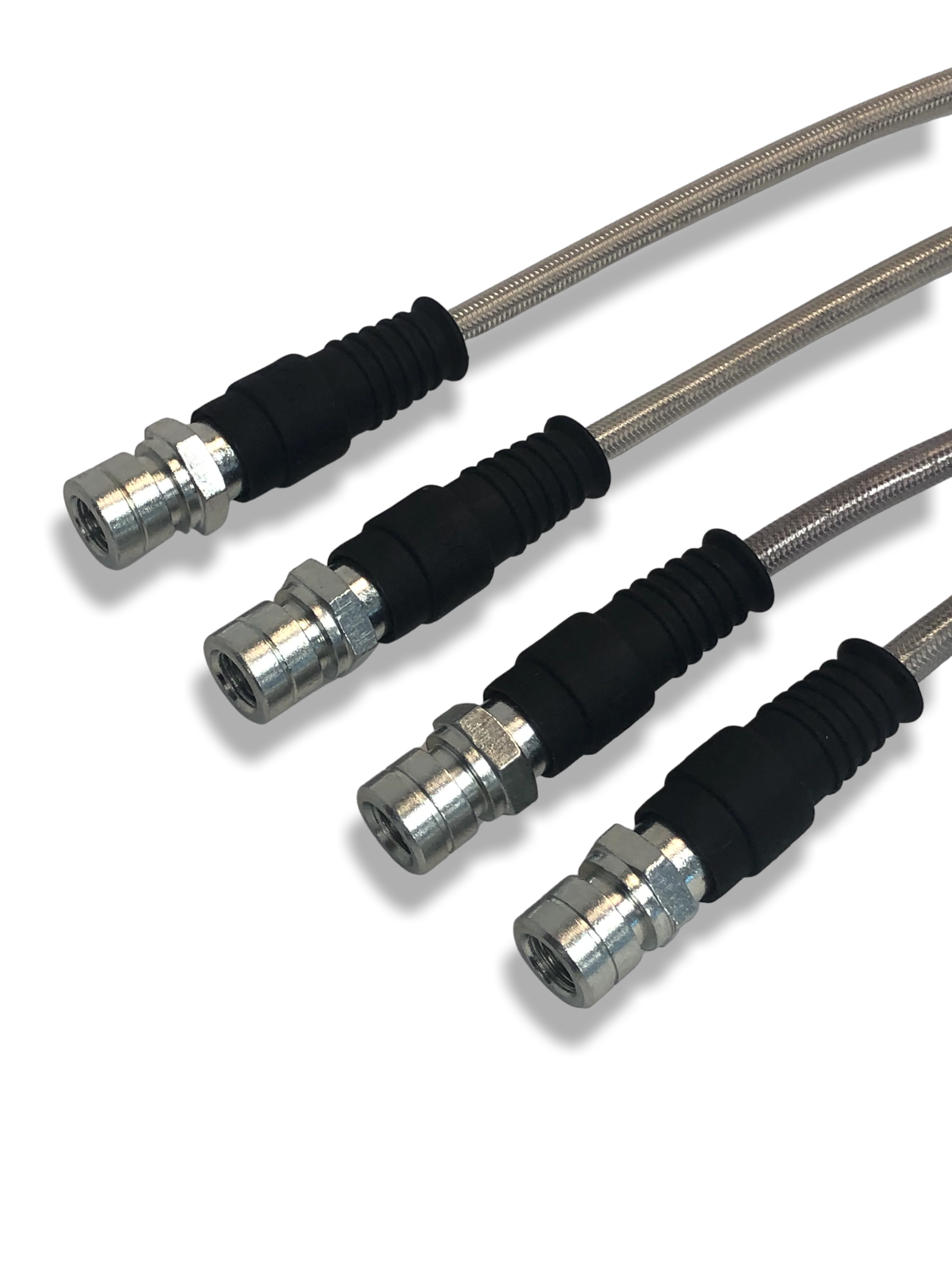 PMB Performance DirectFit Stainless-Steel Brake Lines - Set of 4 - 1973-76 Porsche 914-4 - Image 3