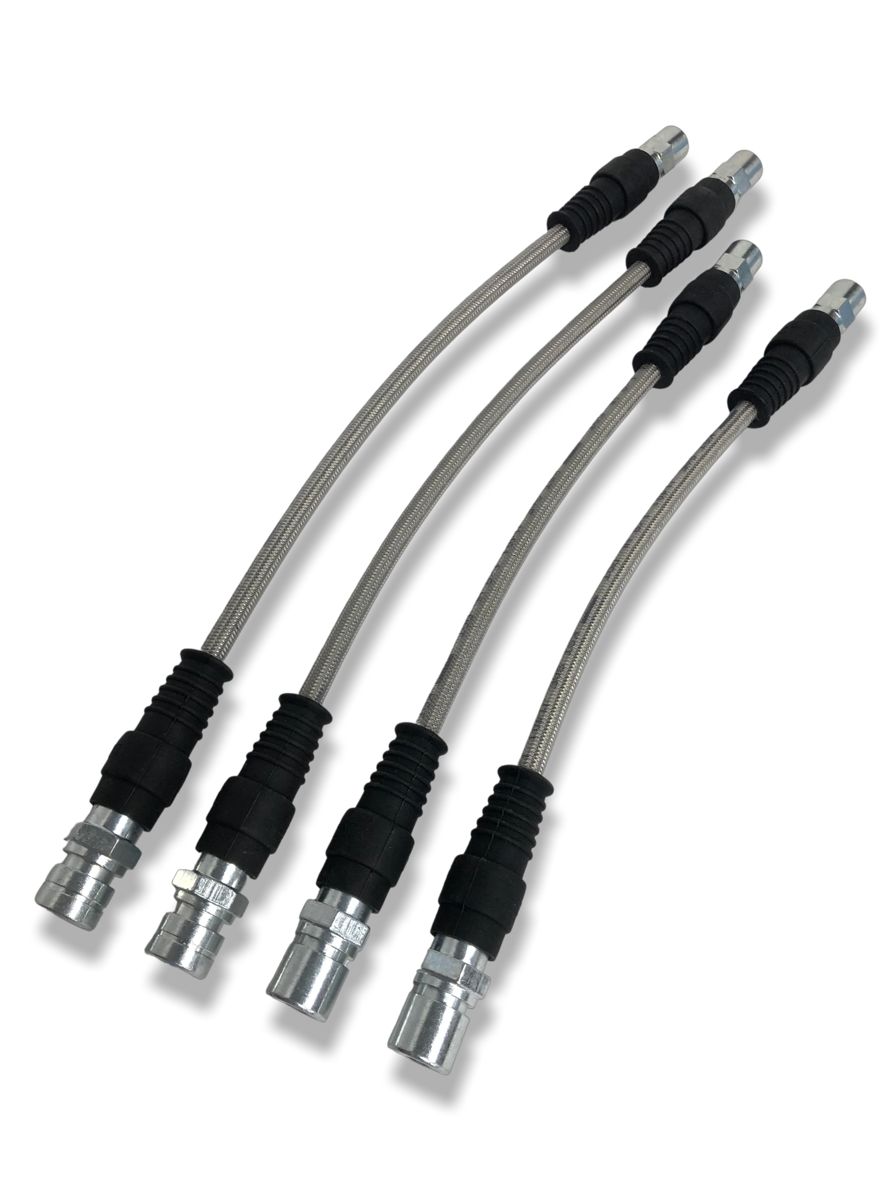 PMB Performance DirectFit Stainless-Steel Brake Lines - Set of 4 - 1984-89 Porsche 911