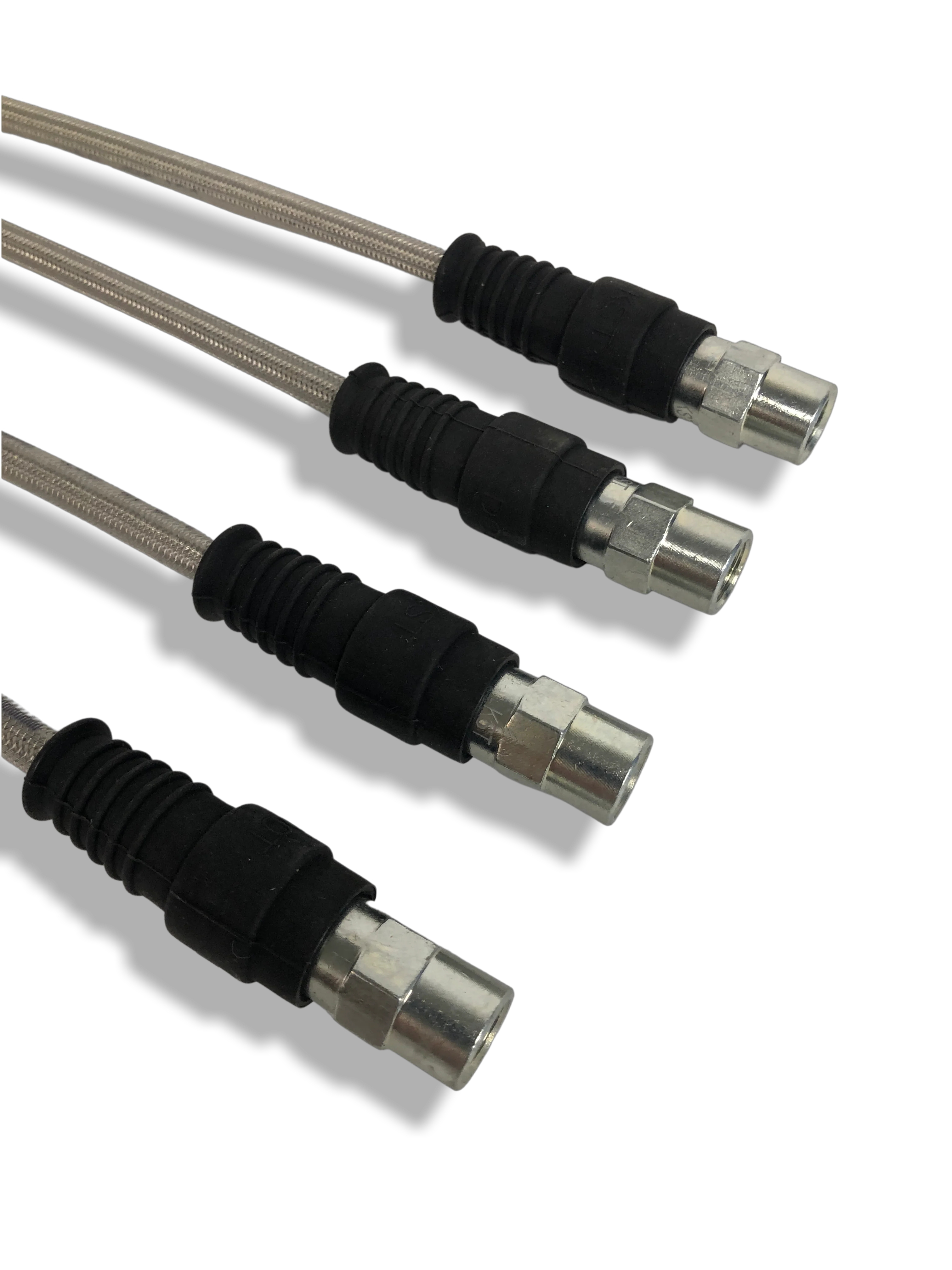 PMB Performance DirectFit Stainless-Steel Brake Lines - Set of 4 - 1984-89 Porsche 911 - Image 4