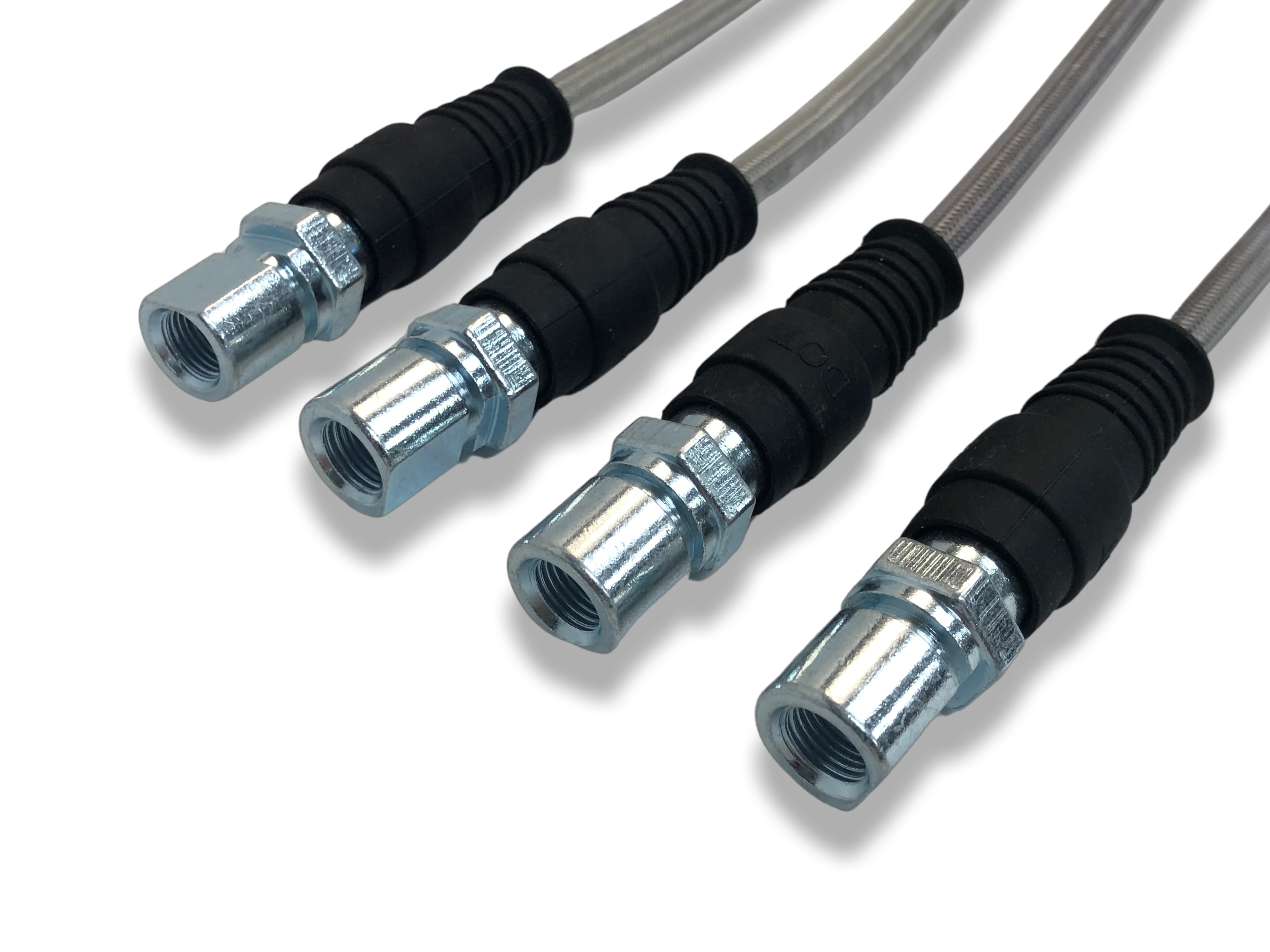PMB Performance DirectFit Stainless-Steel Brake Lines - Set of 4 - 1989-94 Porsche 964 - Image 3