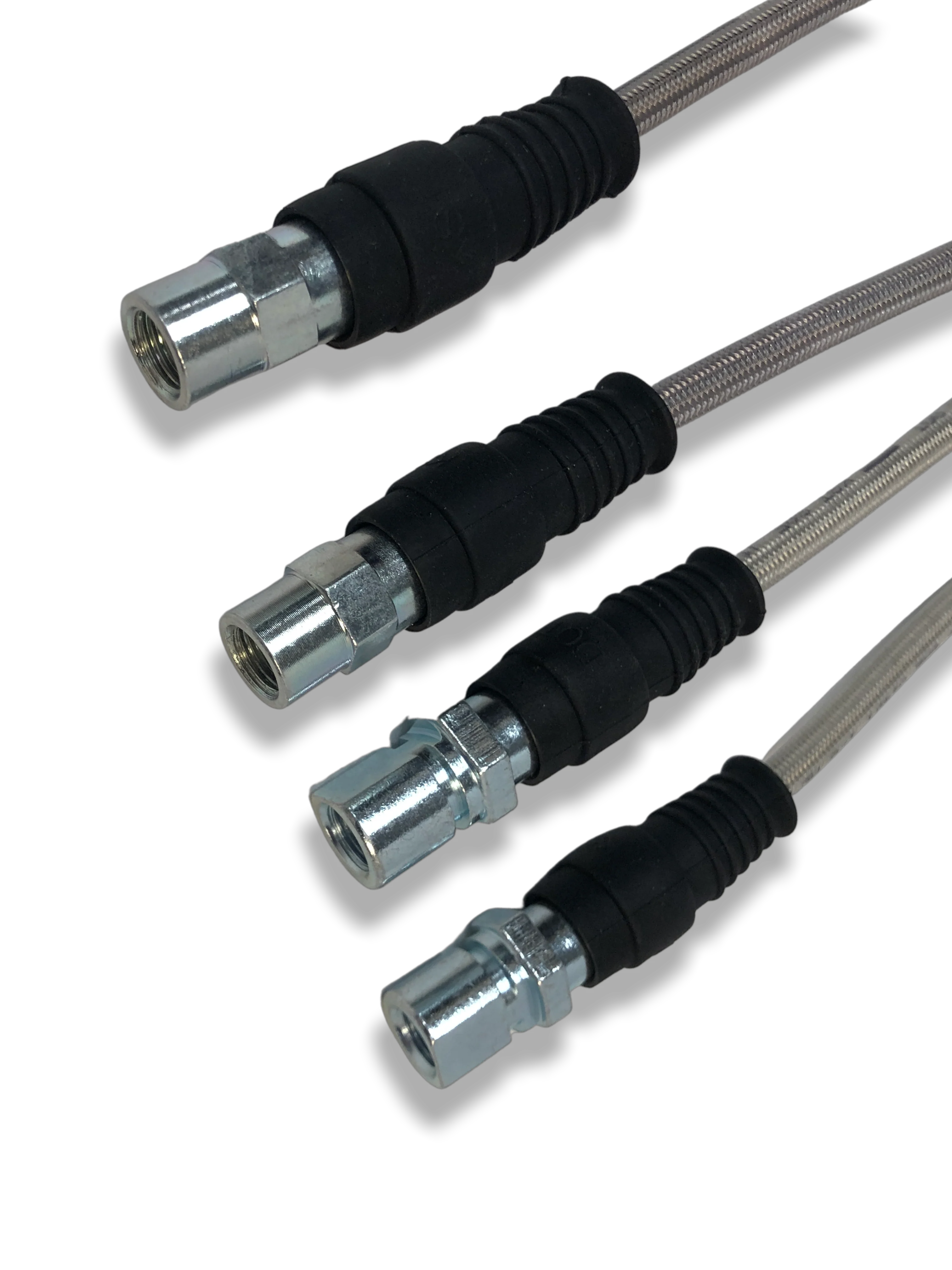 PMB Performance DirectFit Stainless-Steel Brake Lines - Set of 4 - 1989-94 Porsche 964 - Image 4