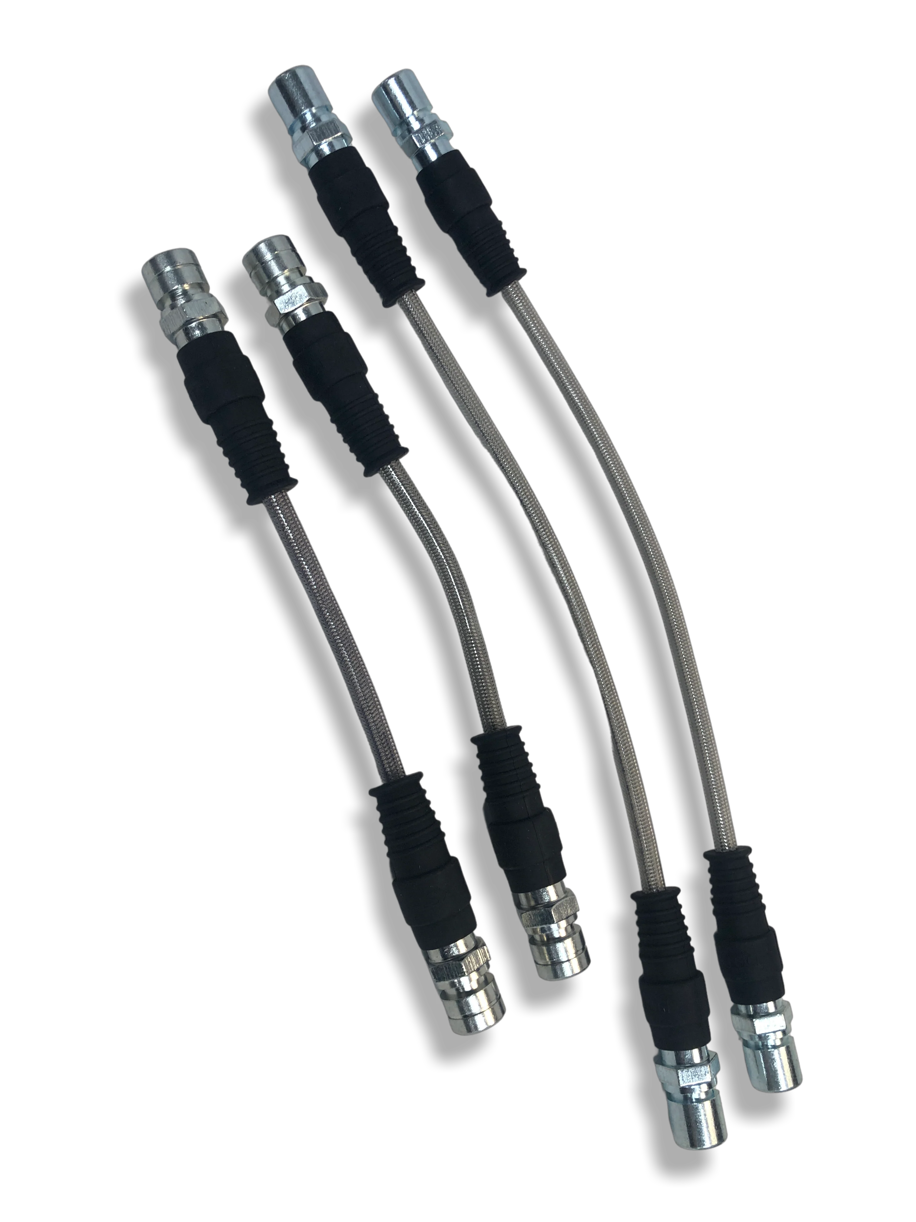 PMB Performance DirectFit Stainless-Steel Brake Lines - Set of 4 - 1990-95 Porsche 968/944S2
