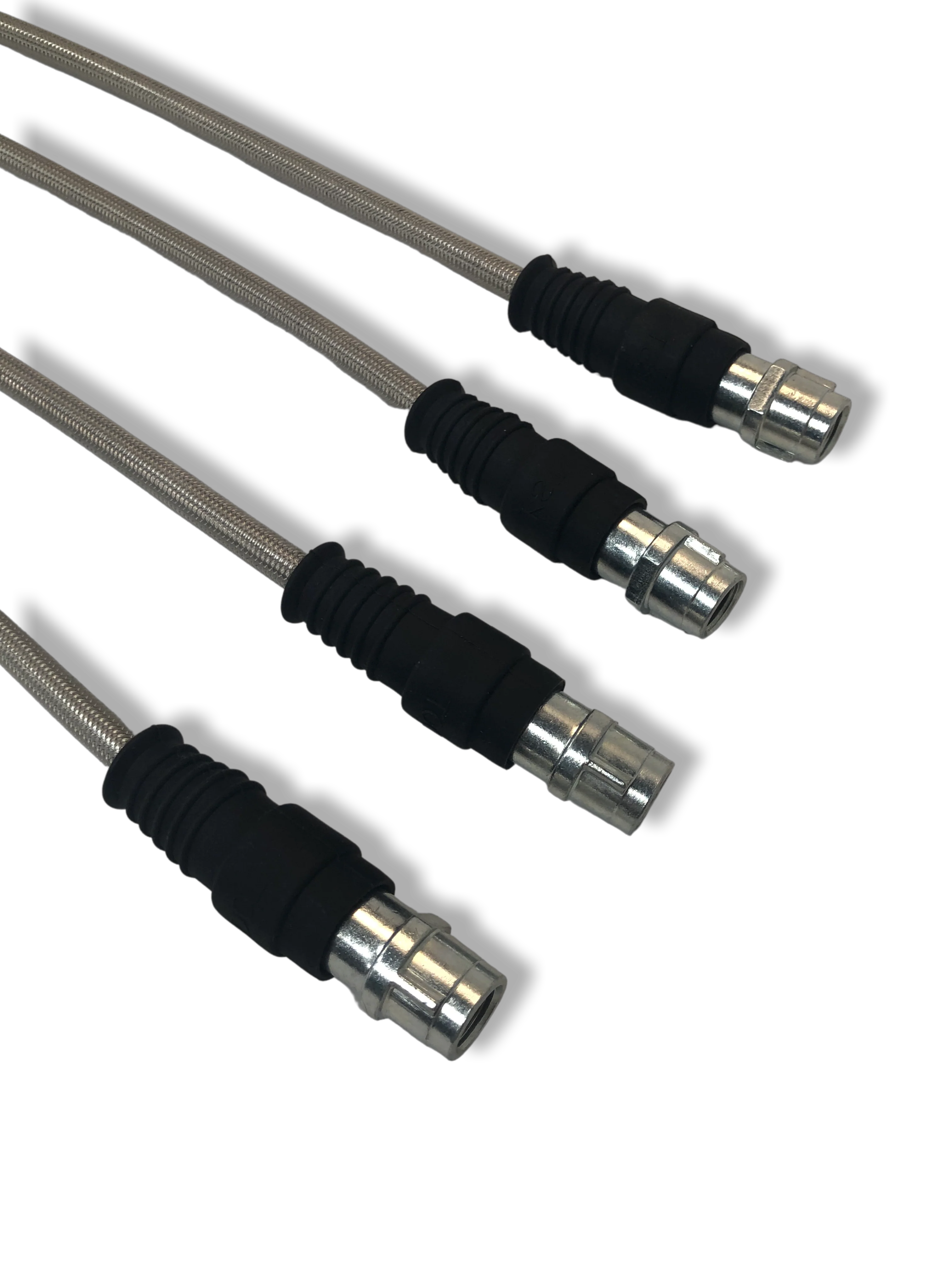 PMB Performance DirectFit Stainless-Steel Brake Lines - Set of 4 - 1997-04 Porsche Boxster - Image 4