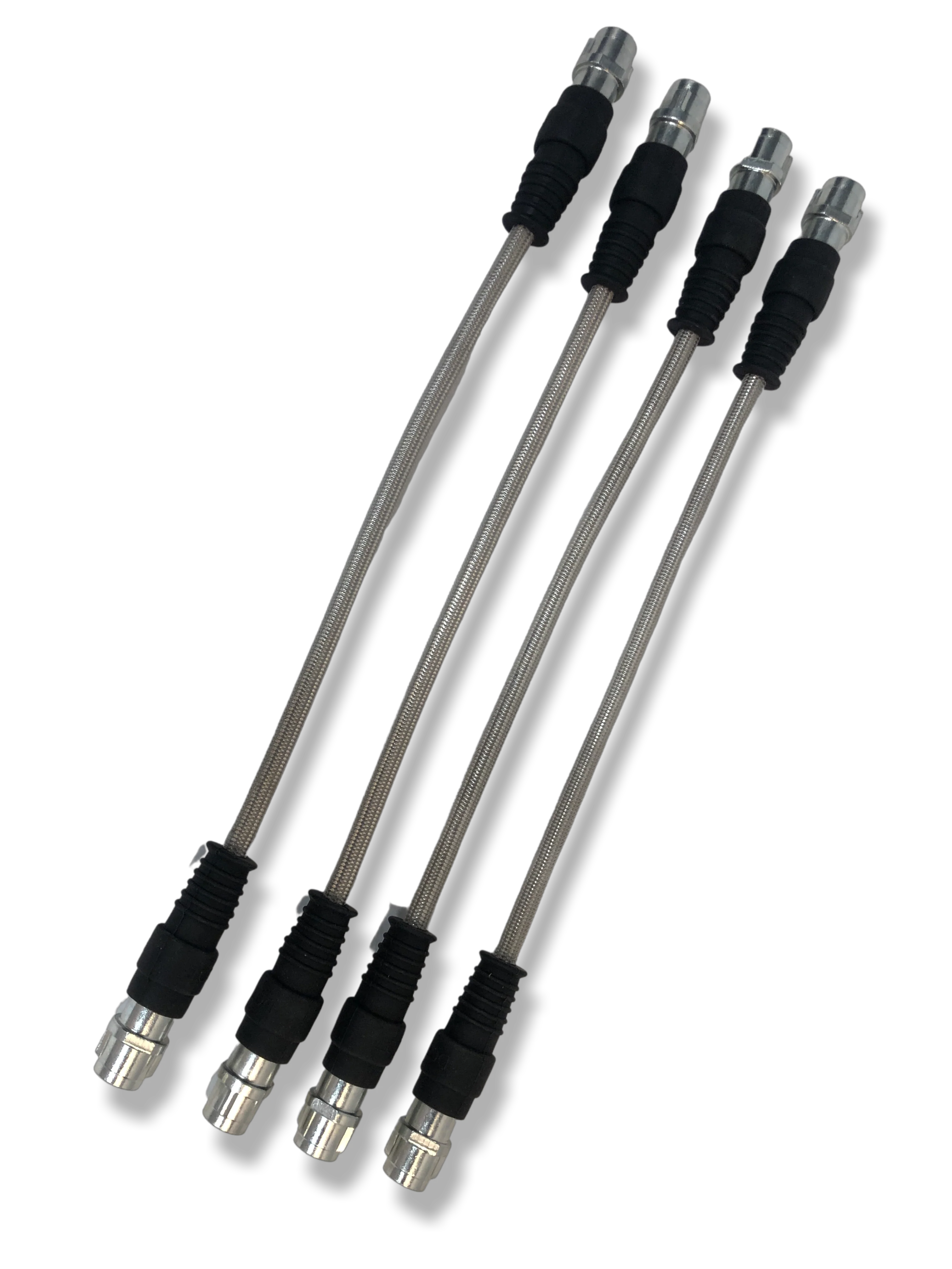 PMB Performance DirectFit Stainless-Steel Brake Lines - Set of 4 - 1998-12 Porsche 996/997/GT3