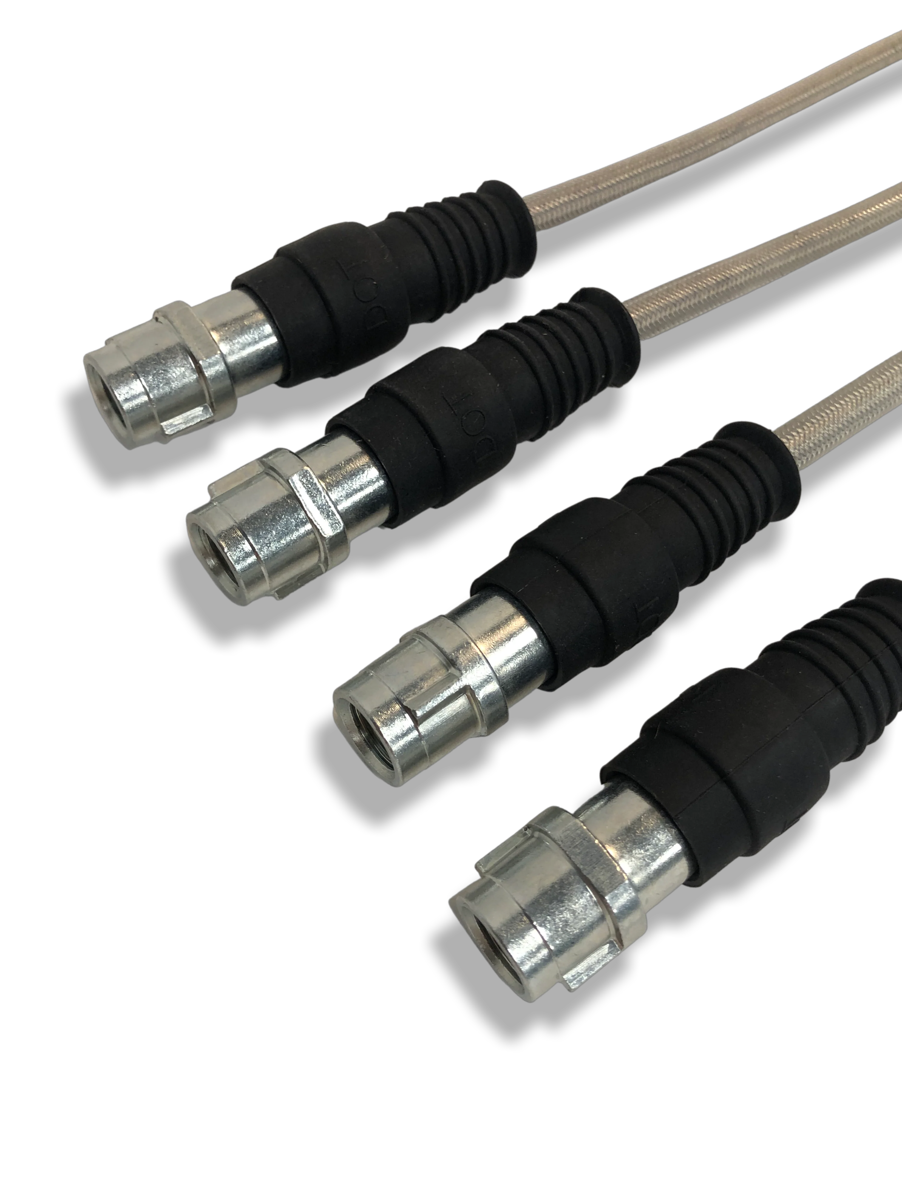 PMB Performance DirectFit Stainless-Steel Brake Lines - Set of 4 - 1998-12 Porsche 996/997/GT3 - Image 3