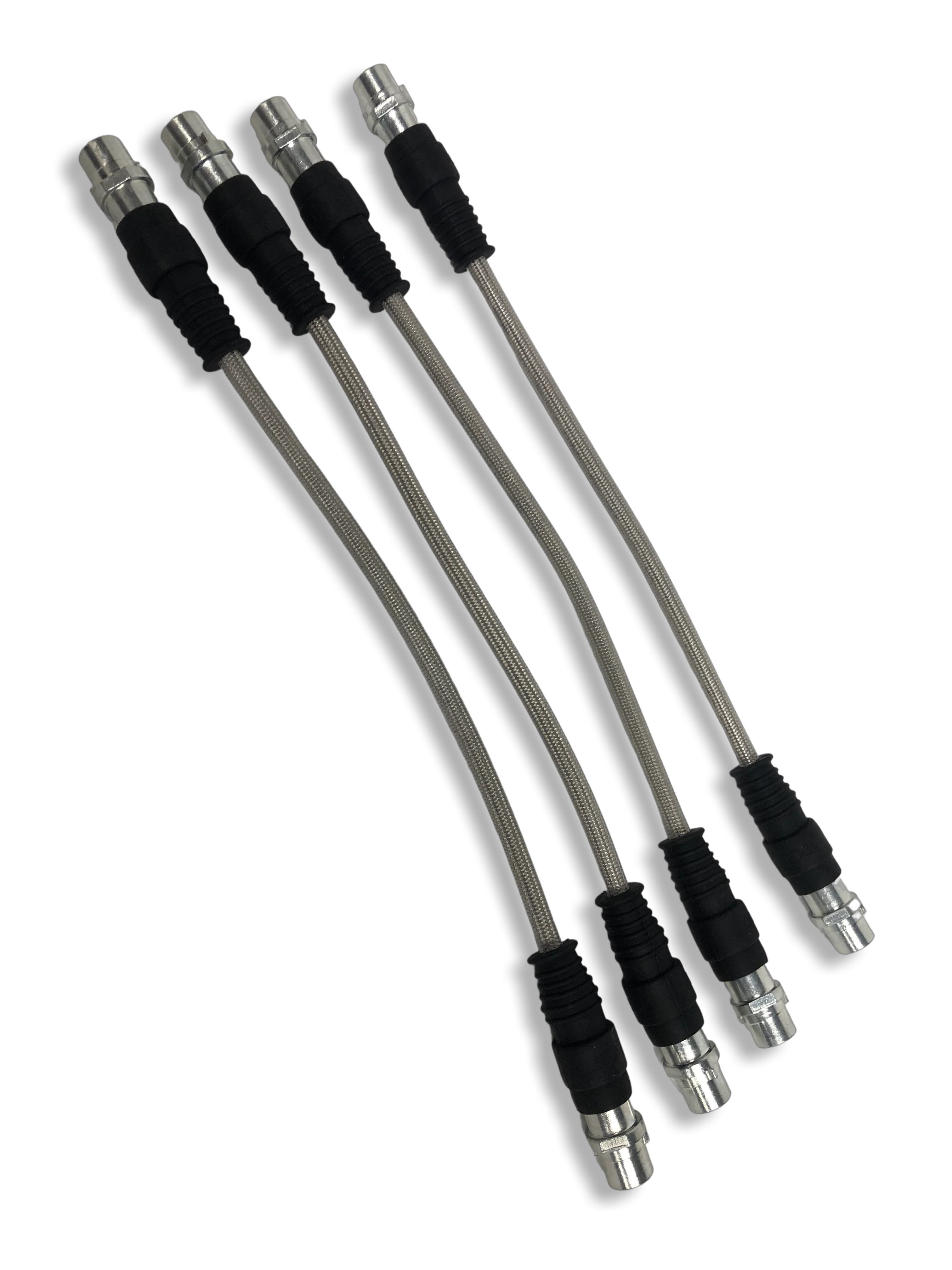 PMB Performance DirectFit Stainless-Steel Brake Lines - Set of 4 - 2012-16 Porsche Boxster/Cayman