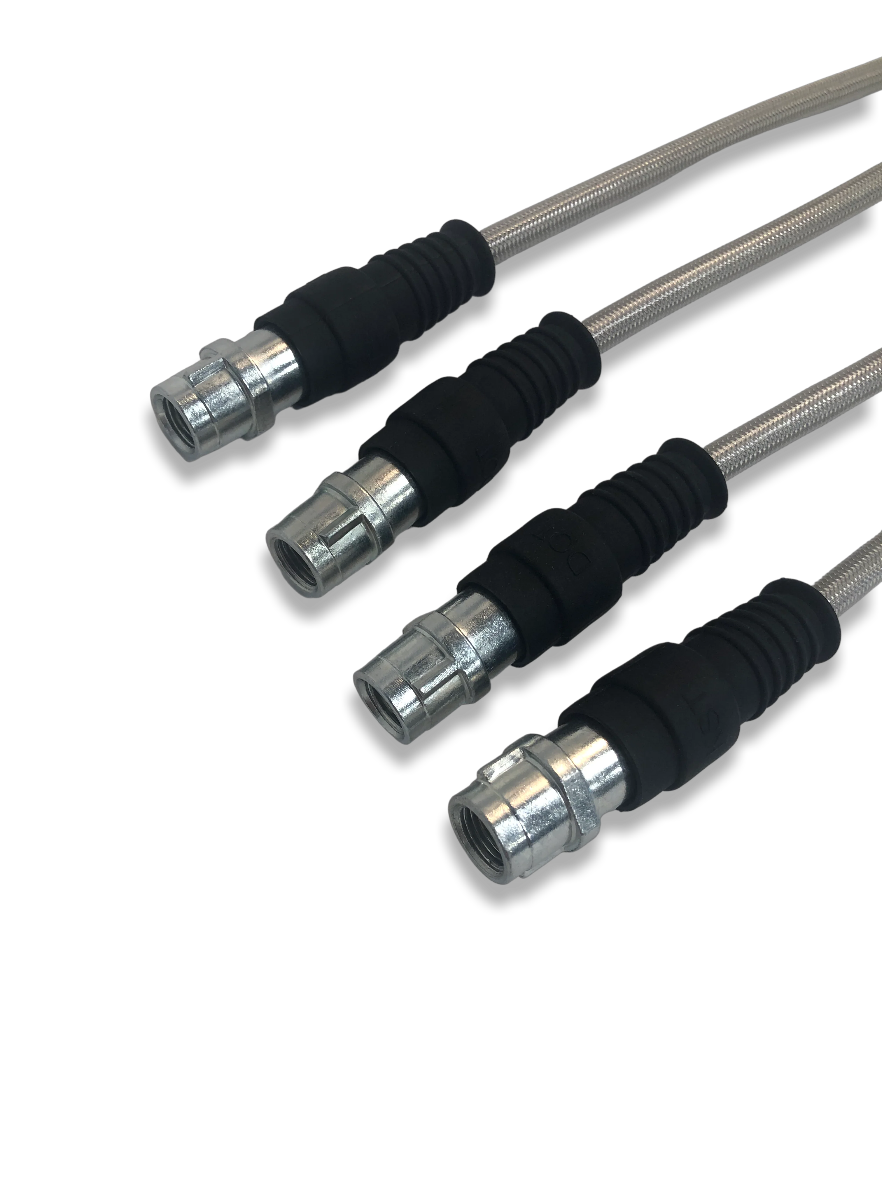 PMB Performance DirectFit Stainless-Steel Brake Lines - Set of 4 - 2016-22 Porsche Boxster/Spyder/Cayman - Image 4