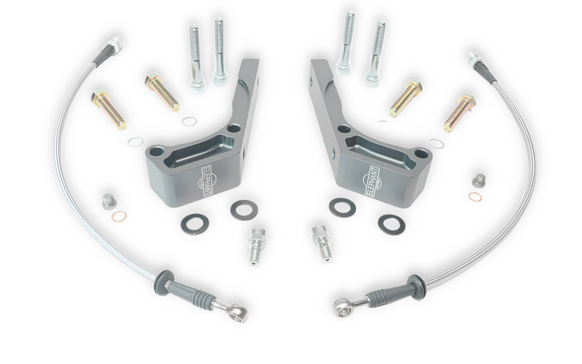 PMB Performance x Elephant Racing Boxster to Porsche 911 Big Brake Conversion Kit - Image 5