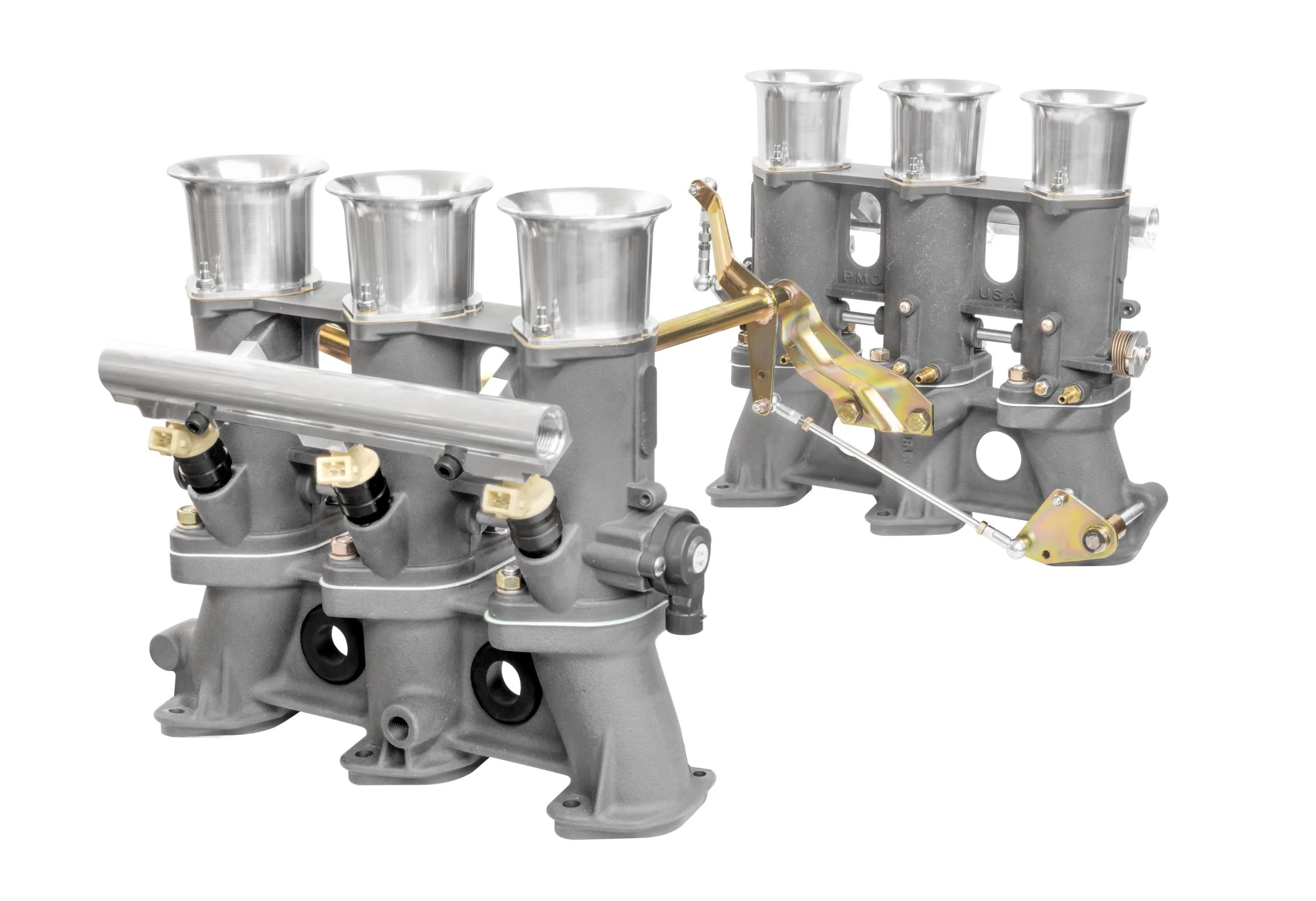 PMO 50mm EFI Throttle Body Kit, Tumbled Aluminum Finish